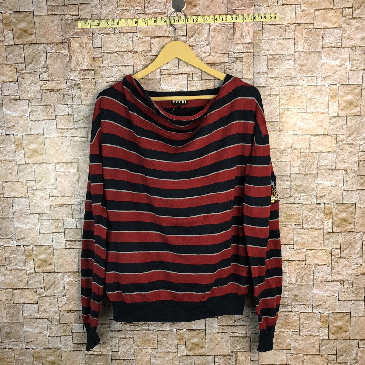 PPFM PPFM Red Stripe like kurt cobain #A385 Size US M / EU 48-50 / 2 - 1 Thumbnail