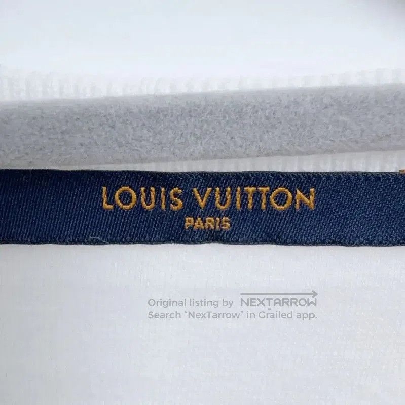 Louis Vuitton Louis Vuitton White Cotton T. Size L / US 10 / IT 46 - 3 Thumbnail