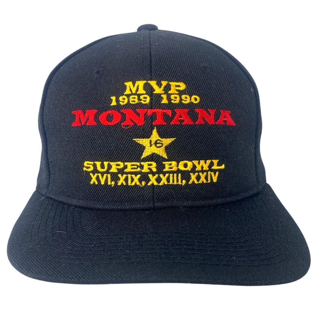 La Gear Joe Montana Super Bowl Champion MVP Hat San Francisco 49ers Size ONE SIZE - 1 Thumbnail