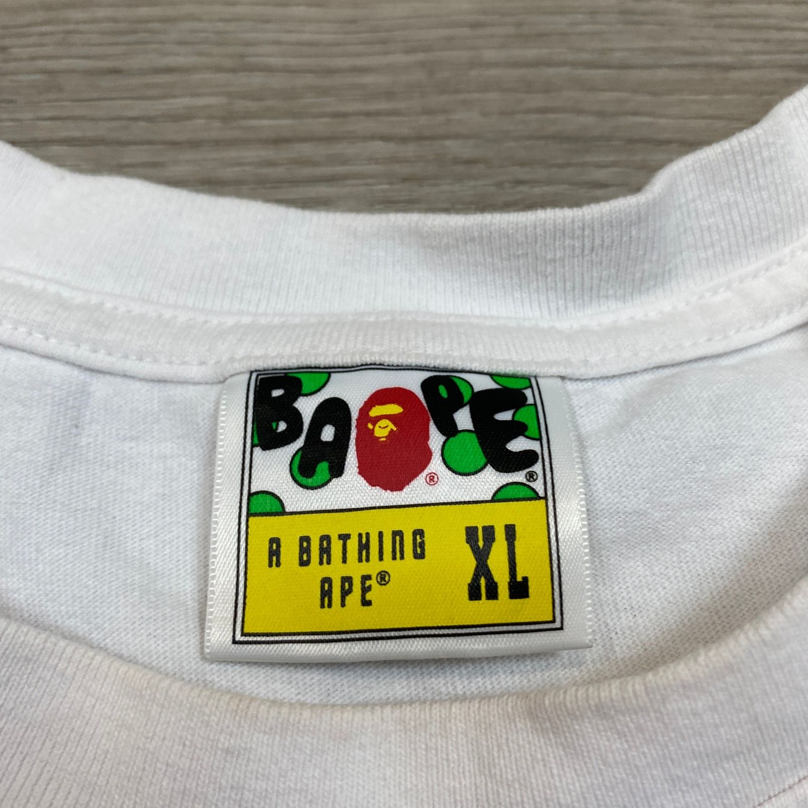 Bape A Bathing Ape BAPE College Camo T Shirt Men's XL Streetwear Size US XL / EU 56 / 4 - 6 Thumbnail