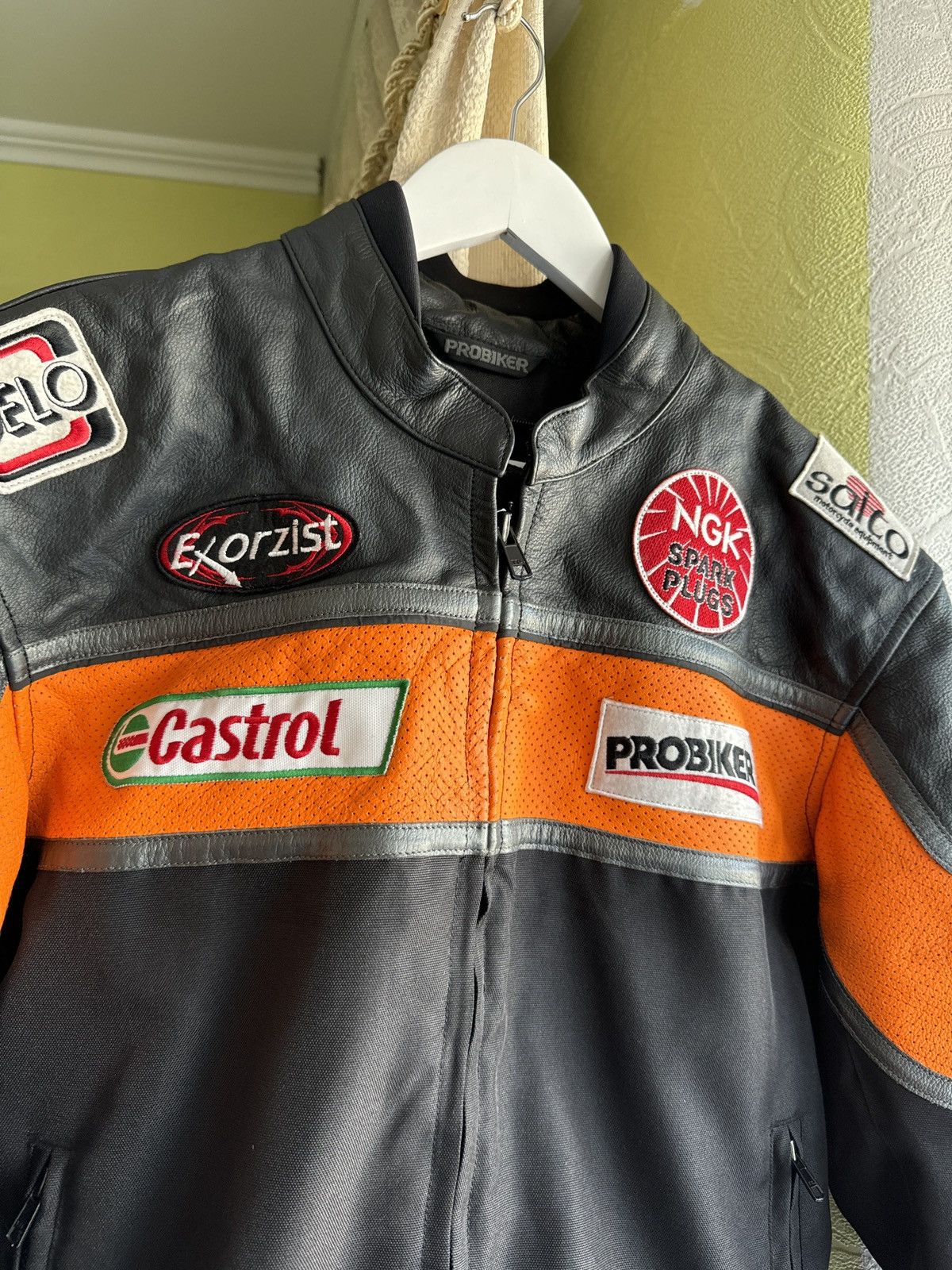 Vintage Probiker Vintage Bomber Jacket Race Highspeed Size US L / EU 52-54 / 3 - 8 Thumbnail