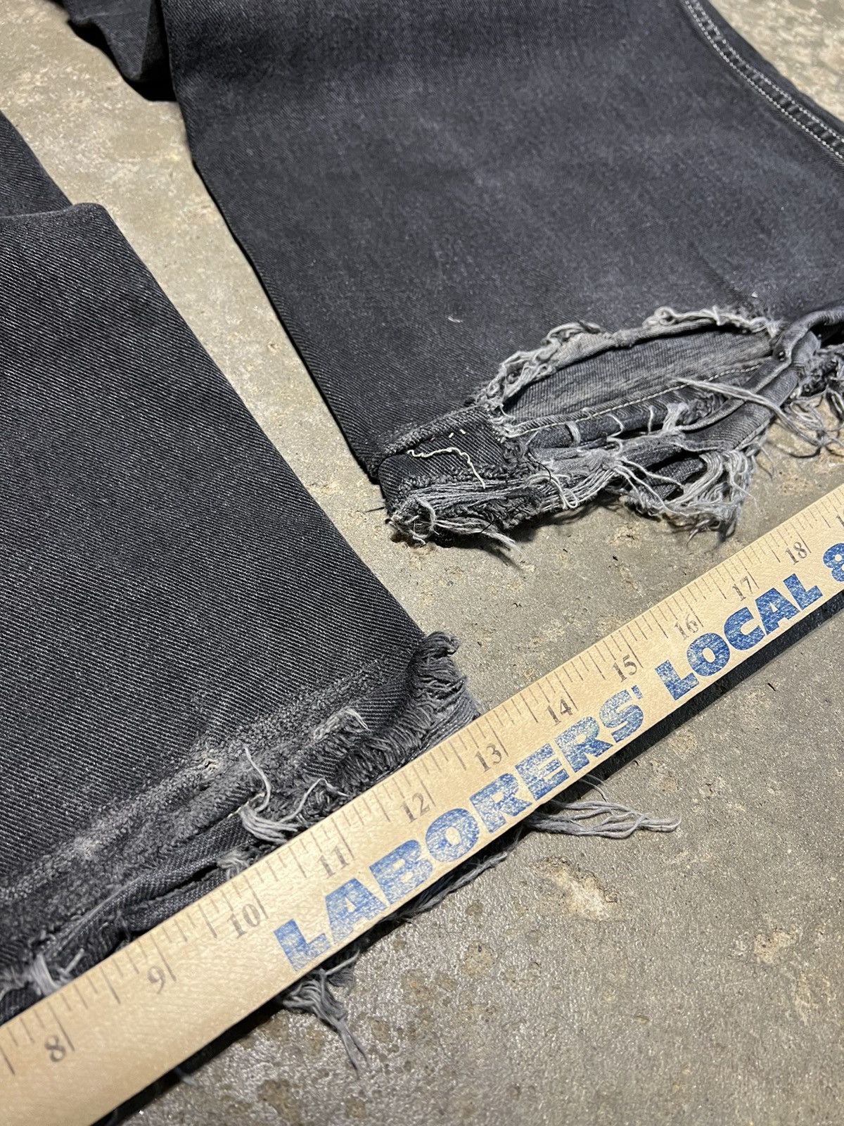 JNCO × Vintage CRAZY Vtg JNCO Props Baggy Skater Embroidered Rave Jeans Size 24" / US 00 / IT 34 - 5 Thumbnail