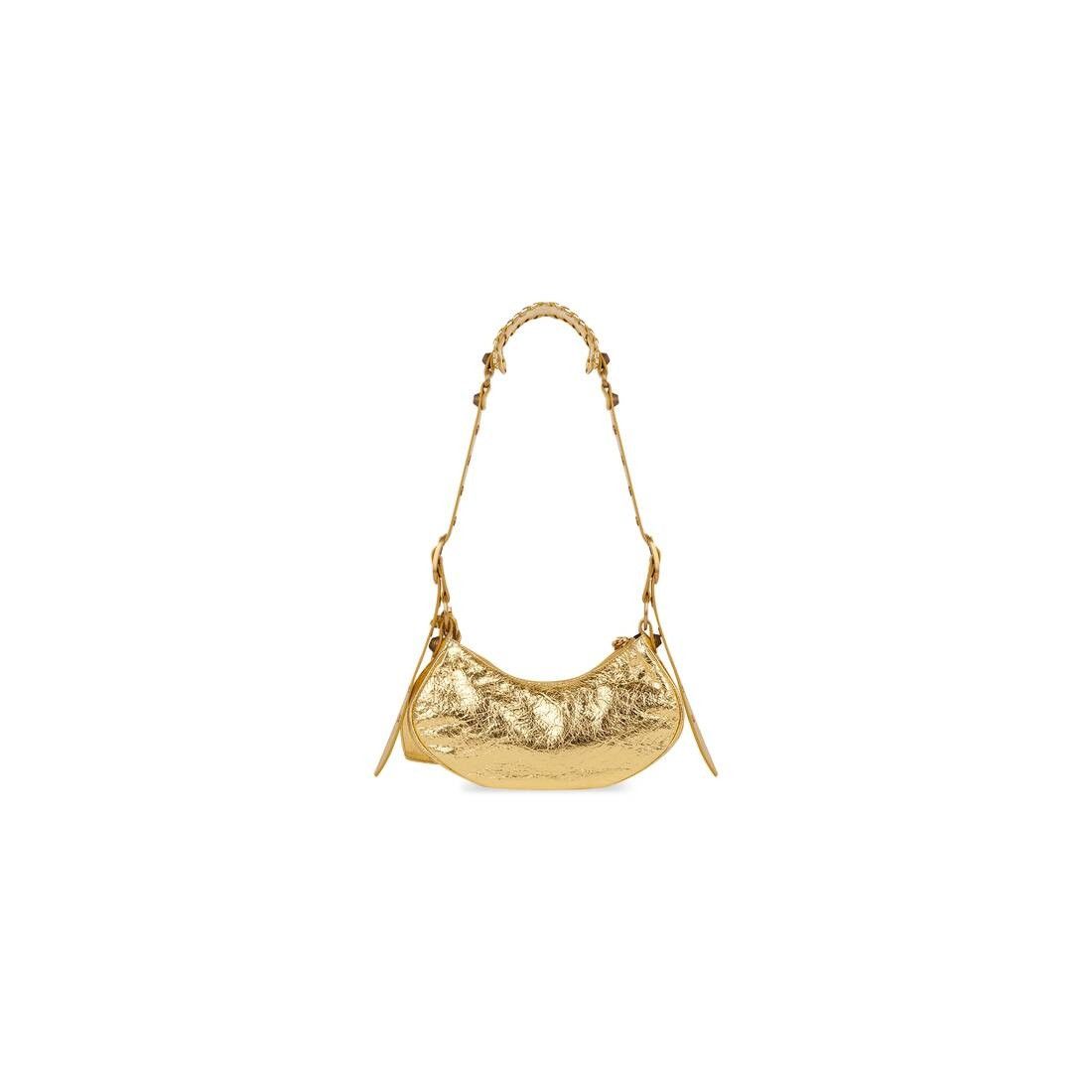 Balenciaga o1w1db10725 Size: OS / Le Cagole XS Shoulder Bag Gold Size ONE SIZE - 5 Thumbnail