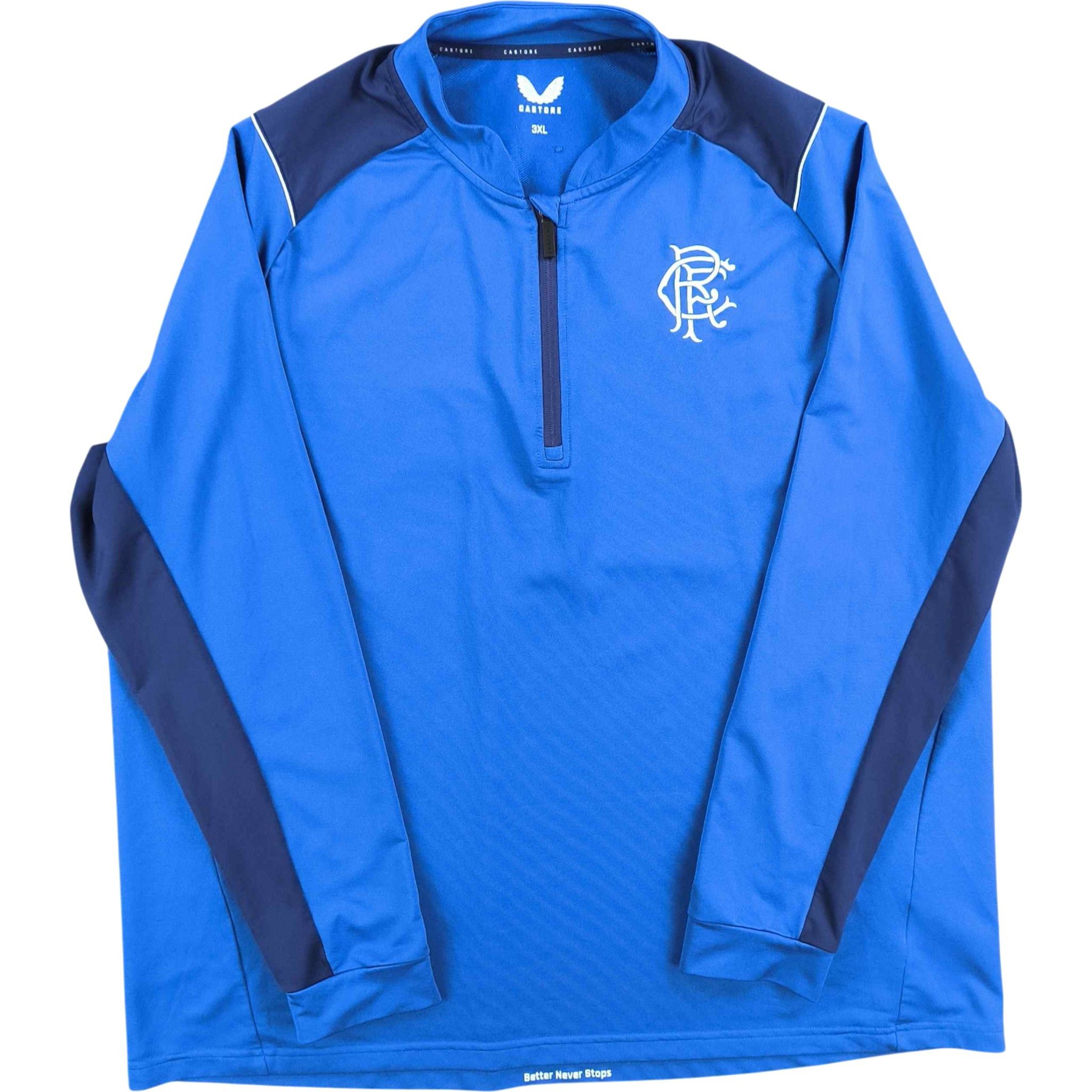 Castore Rangers Castore football training top size 3XL Size US XXL / EU 58 / 5 - 1 Thumbnail
