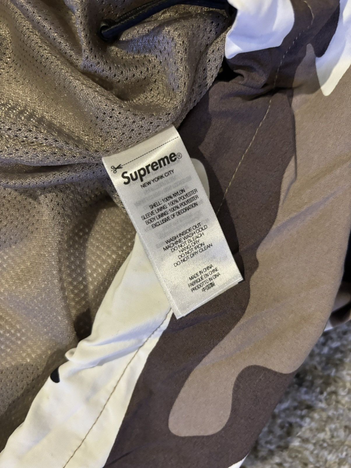Supreme Supreme Contrast Zip Track Jacket Size US XL / EU 56 / 4 - 4 Thumbnail