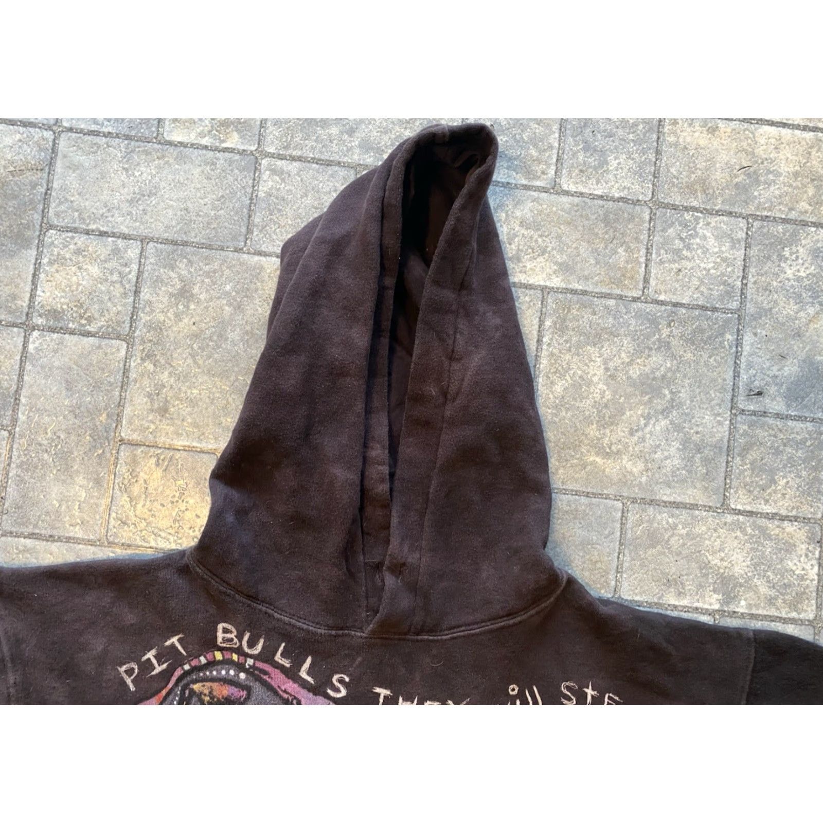 The Mountain The Mountain Hoodie Mens M Multicolor Dog Pit Bull Tie Dye Pullover Sweatshirt Size US M / EU 48-50 / 2 - 6 Thumbnail