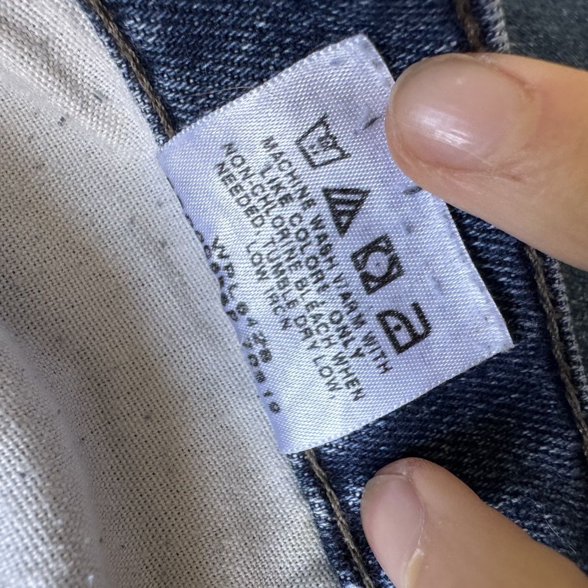 Lee Vintage Lee Straight Leg Jeans Size 34" / US 12 / IT 48 - 6 Thumbnail