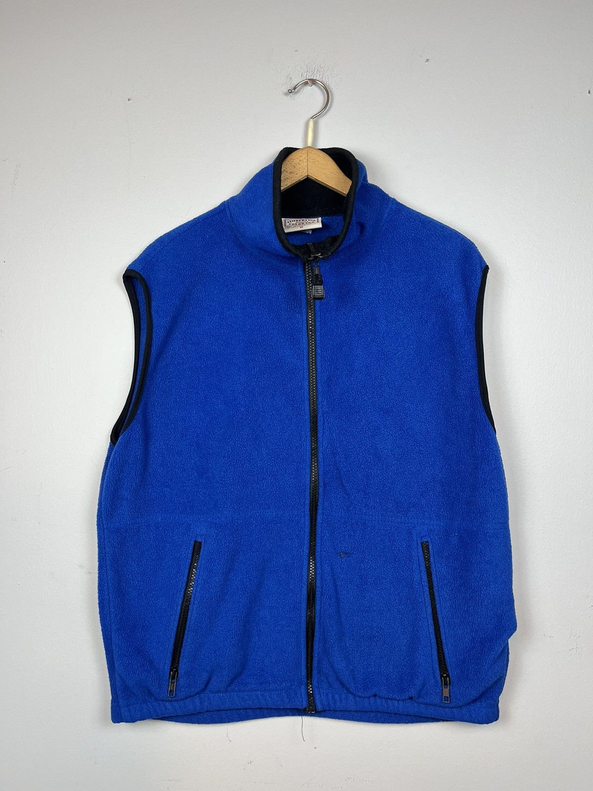 Japanese Brand Timberline Colorado Zip up Blue Fleece Vest Size US M / EU 48-50 / 2 - 2 Thumbnail