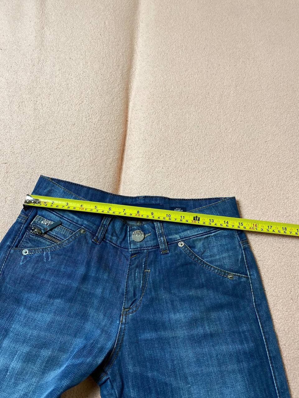 Miss Sixty × Vintage 2000s Miss Sixty Jeans Vintage Lightwash Denim Pants Y2K 25 Size 25" / US 0 / IT 36 - 16 Thumbnail