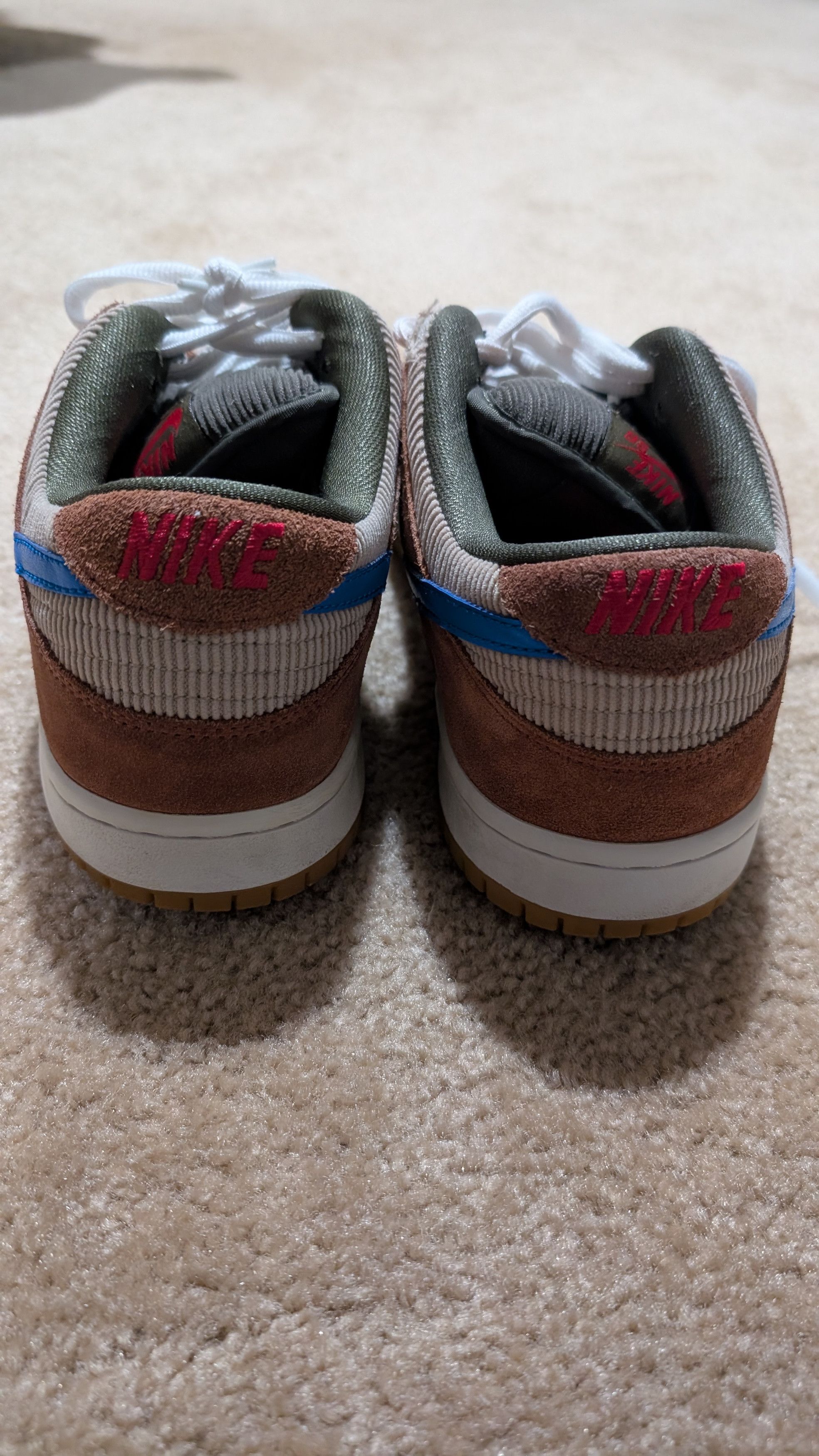 Nike Dunk Low Pro SB 'Corduroy' Size US 10.5 / EU 43-44 - 6 Thumbnail