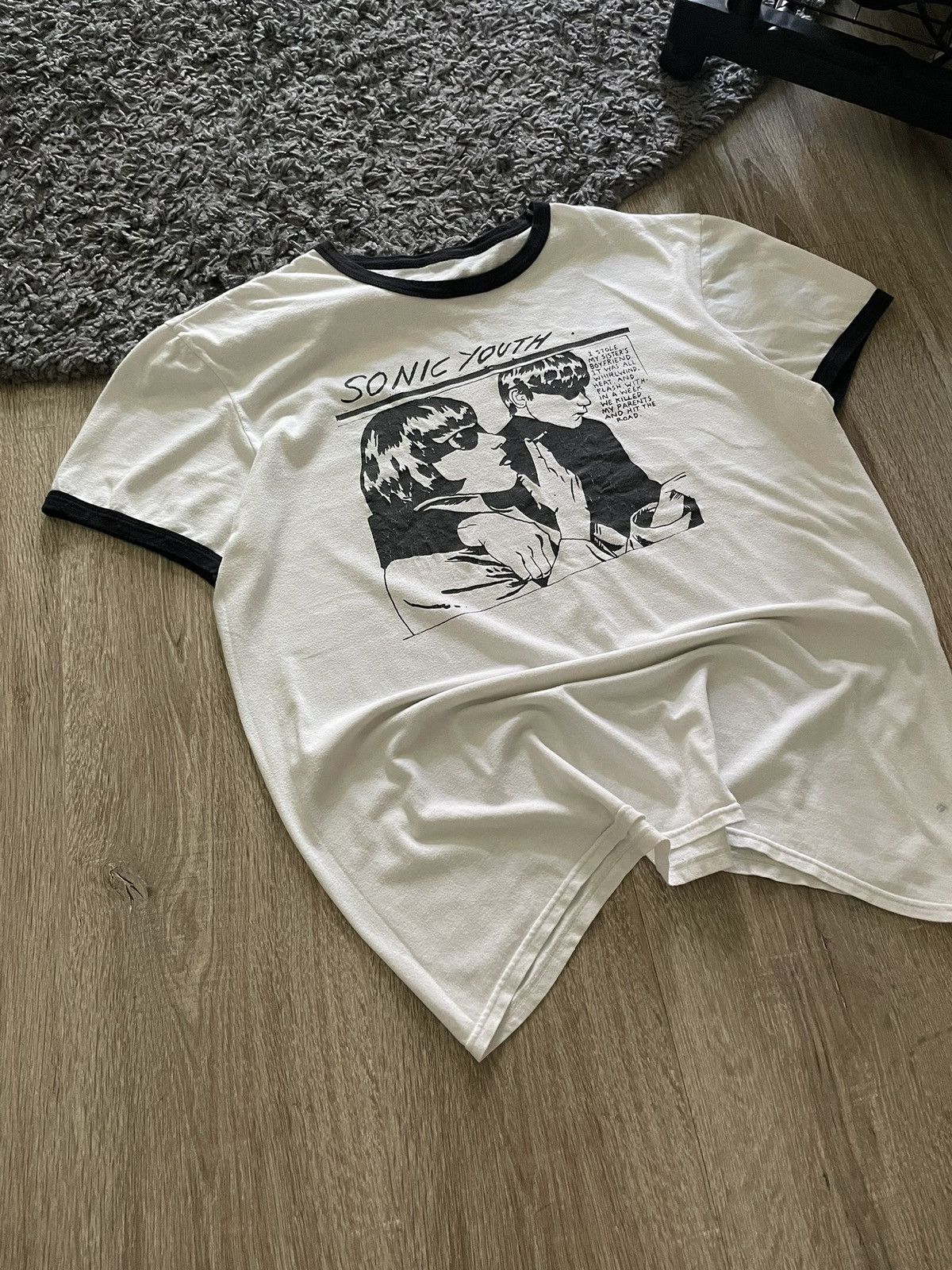 Band Tees Vintage Sonic Youth Goo Album Band Rock Boxy Fit T Shirt Size US L / EU 52-54 / 3 - 2 Thumbnail