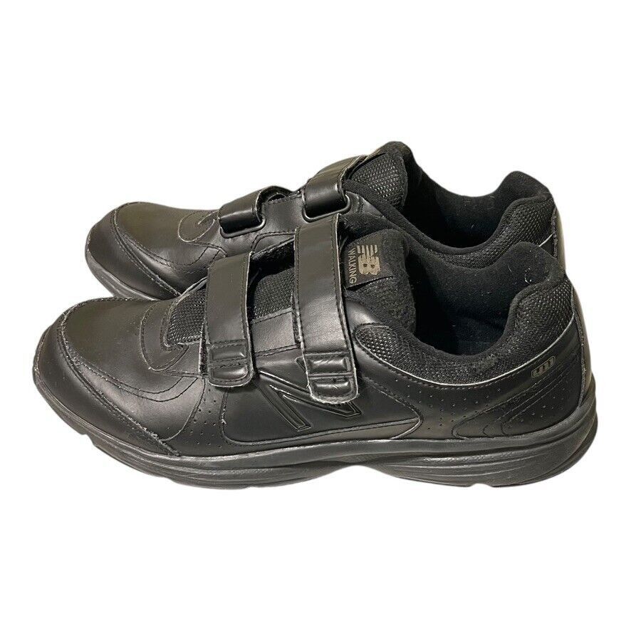 New Balance New Balance MW411HBK Men Black 12D Two Strap Shoes Walking S Size US 12 / EU 45 - 1 Thumbnail