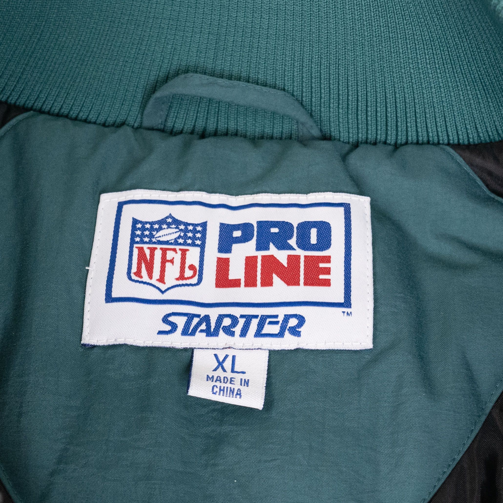 NFL Vintage 1990's Philadelphia Eagles Starter Jacket Size US XL / EU 56 / 4 - 3 Thumbnail