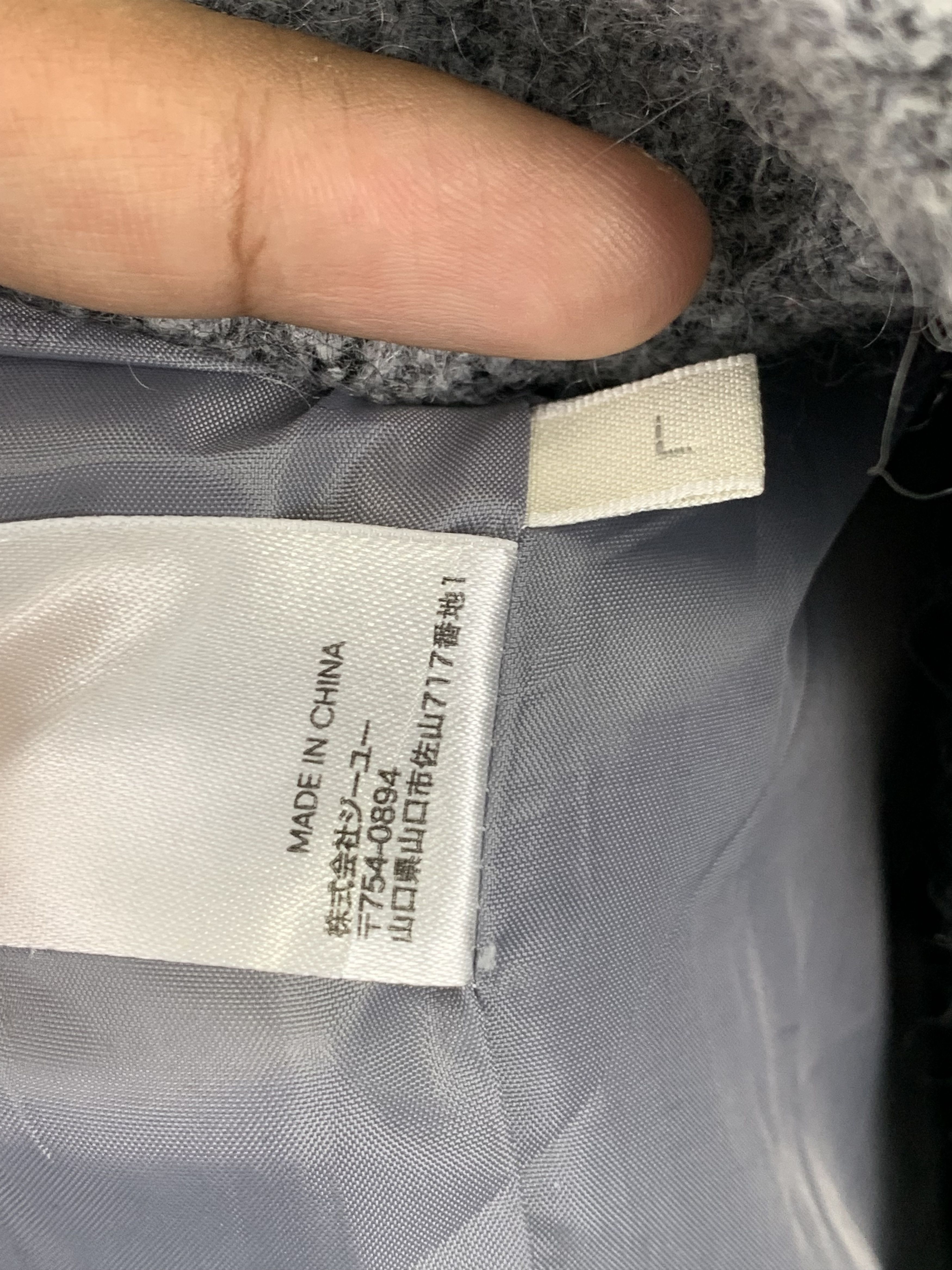GU Japanese Brand Gu Double Breasted Blazer J1035 Size 38L - 7 Thumbnail