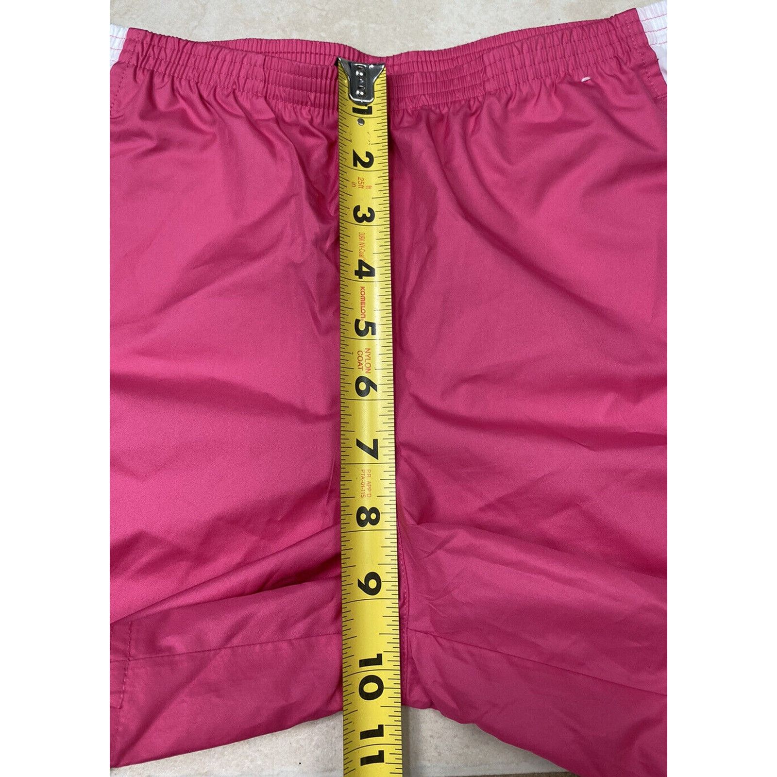 Adidas adidas Women's Unlined 3-Stripes Shorts Pink White Small Size 27" / US 4 / IT 40 - 6 Thumbnail