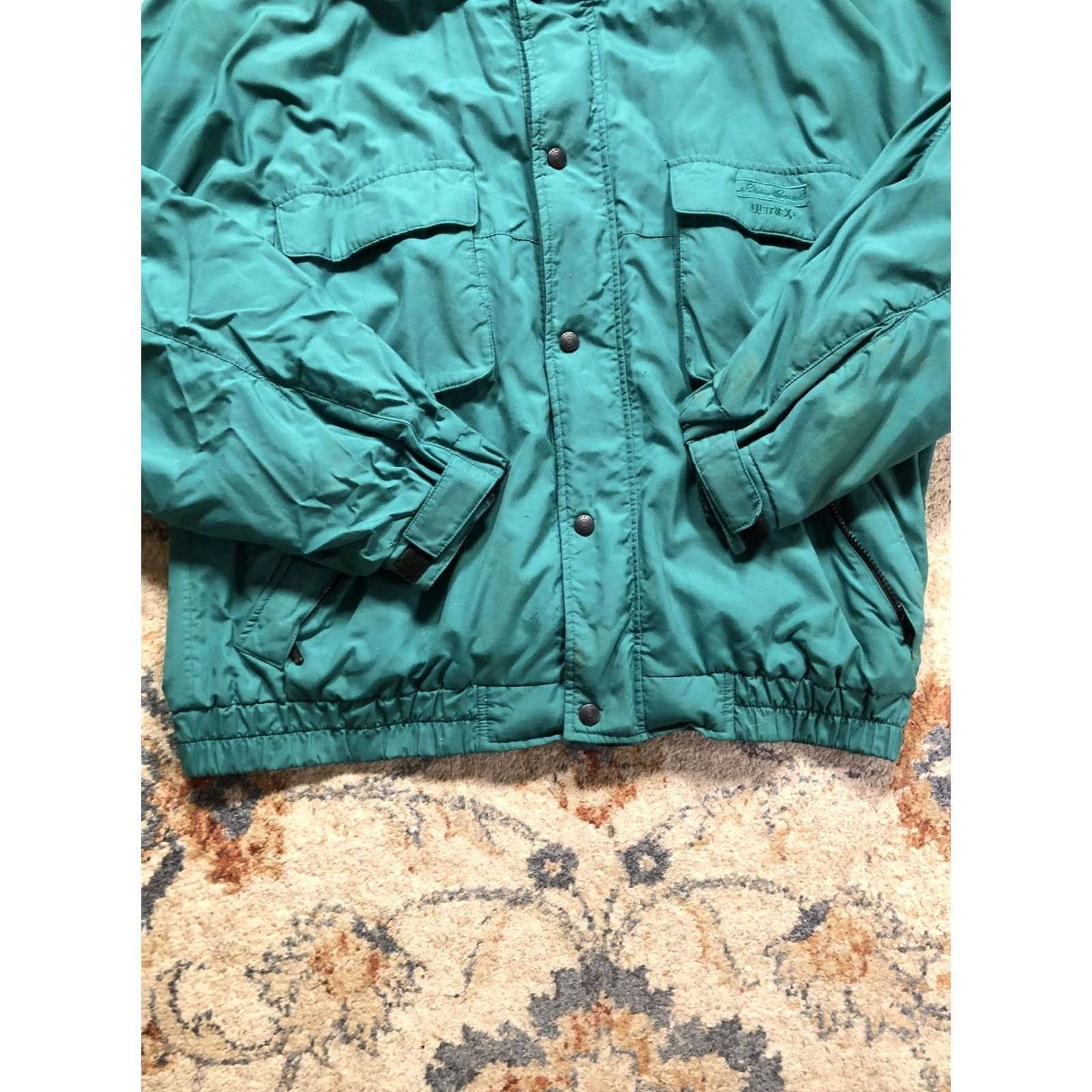 Eddie Bauer VINTAGE Eddie Bauer Ultrex Jacket Mens XL Green Nylon Bomber Insulated Ski 90s Size US XL / EU 56 / 4 - 5 Thumbnail