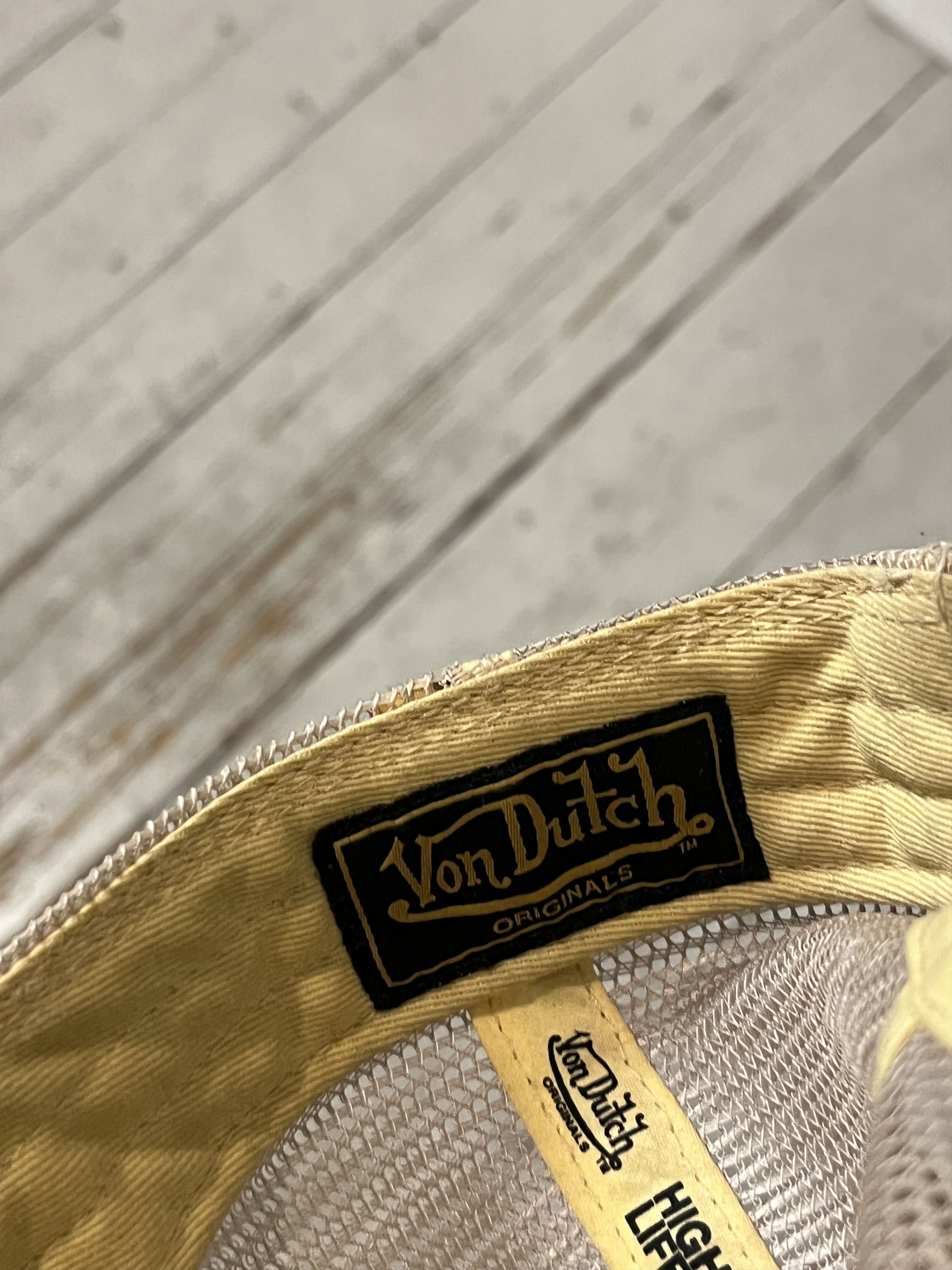 Vintage × Von Dutch Von Dutch Flying Eyeball Trucker Hat y2k Ed Hardy Drip Size ONE SIZE - 7 Thumbnail