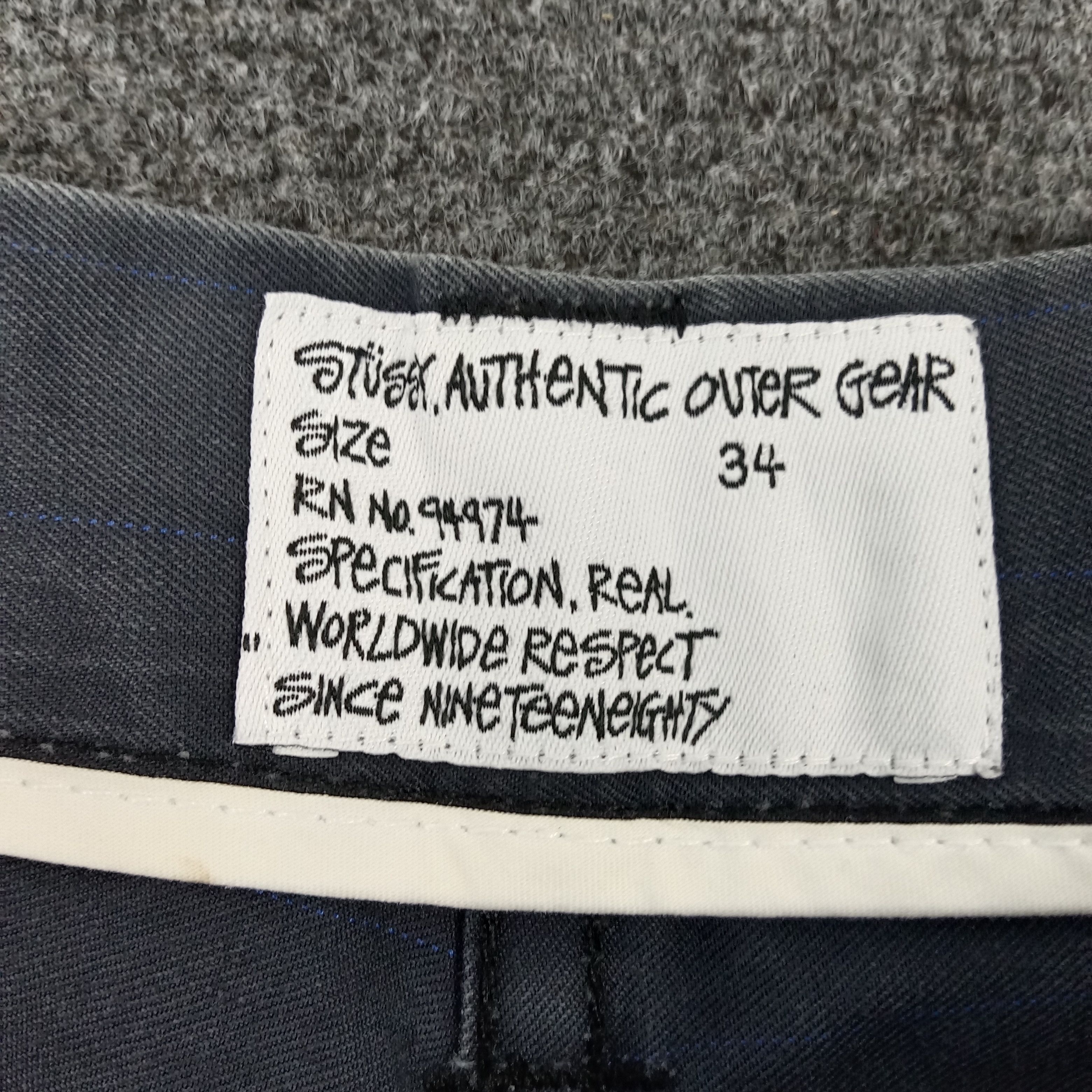 Stussy × Vintage Stussy AmericanStreetwear Custom Art Short Pants C217N14 Size US 33 - 5 Thumbnail