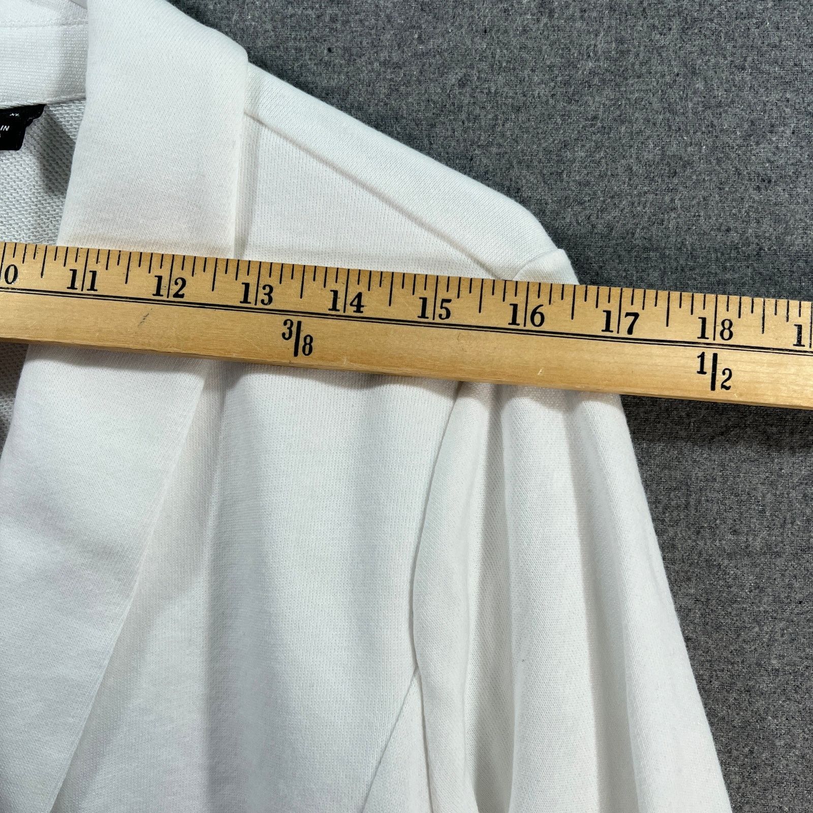 Other Susan Graver Weekend Regular Marina Knit Blazer White Size XL / US 12-14 / IT 48-50 - 6 Thumbnail