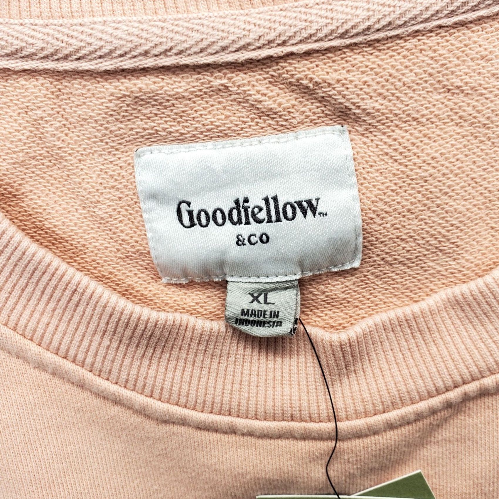 Vintage Goodfellow & Co Sweatshirt Womens XL Pink Fleece Premium Crew Neck Pullover Size XL / US 12-14 / IT 48-50 - 6 Thumbnail