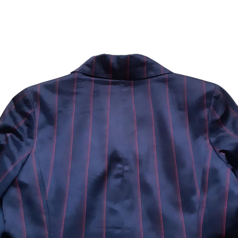 Hysteric Glamour Vintage Hysteric Glamour Blazer Women size free Pinstripe Size S / US 4 / IT 40 - 9 Thumbnail