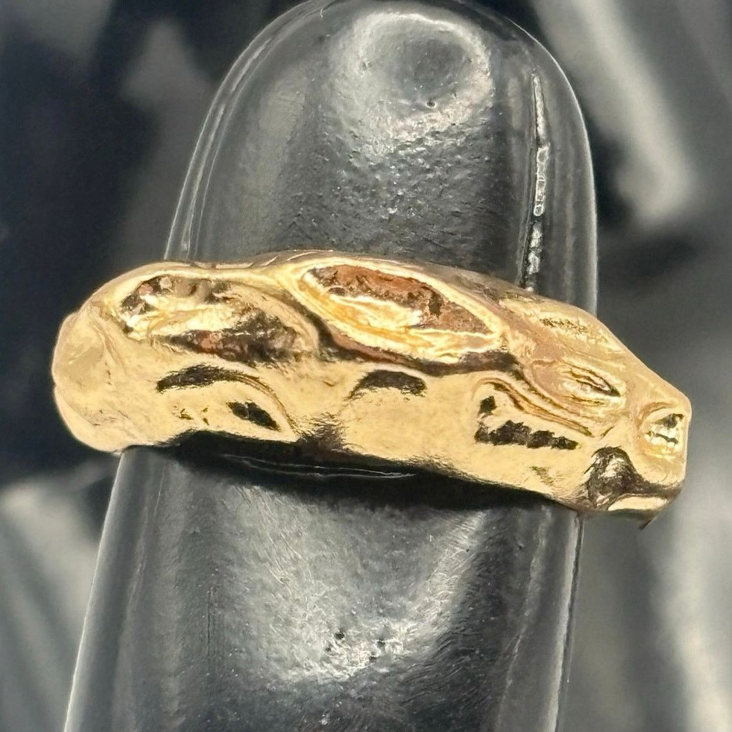 Other Gold Panther Ring Size ONE SIZE - 2 Thumbnail