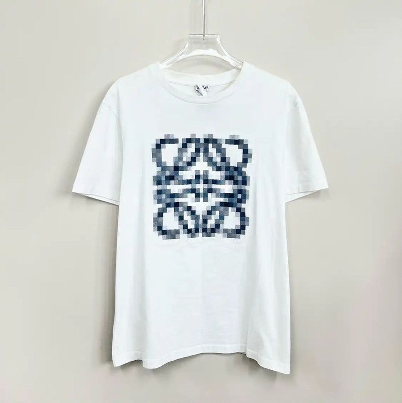 Loewe Loewe White Graphic Tee for Women 0089 Size M / US 6-8 / IT 42-44 - 1 Thumbnail