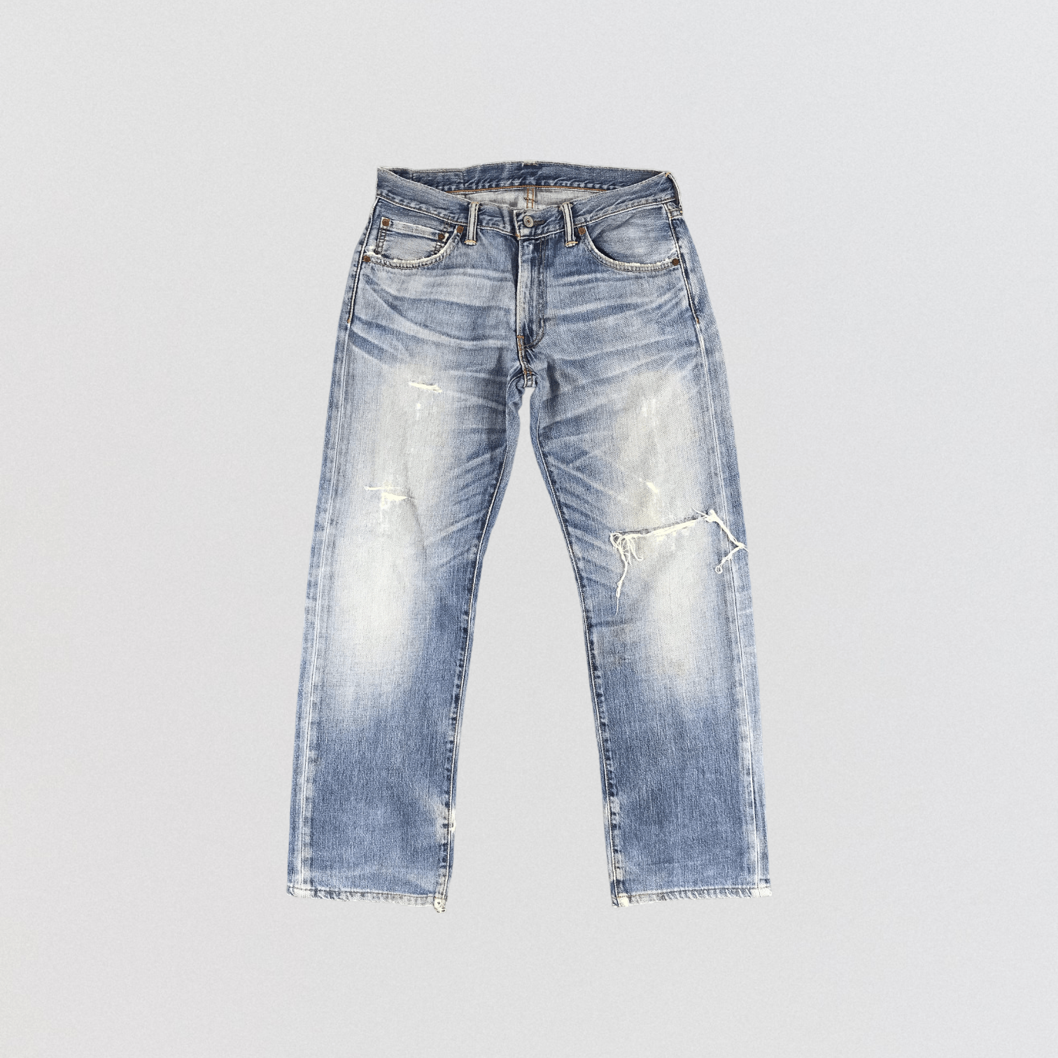 Levi's × Vintage Vintage Distress Blue Wash Levis 503 Jeans-JM1420 Size US 34 / EU 50 - 1 Thumbnail