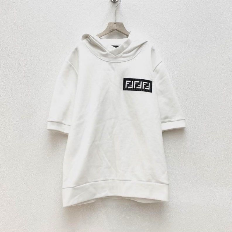 Fendi FENDI FF MESH SHORT-SLEEVE HOODIE Size US L / EU 52-54 / 3 - 1 Thumbnail
