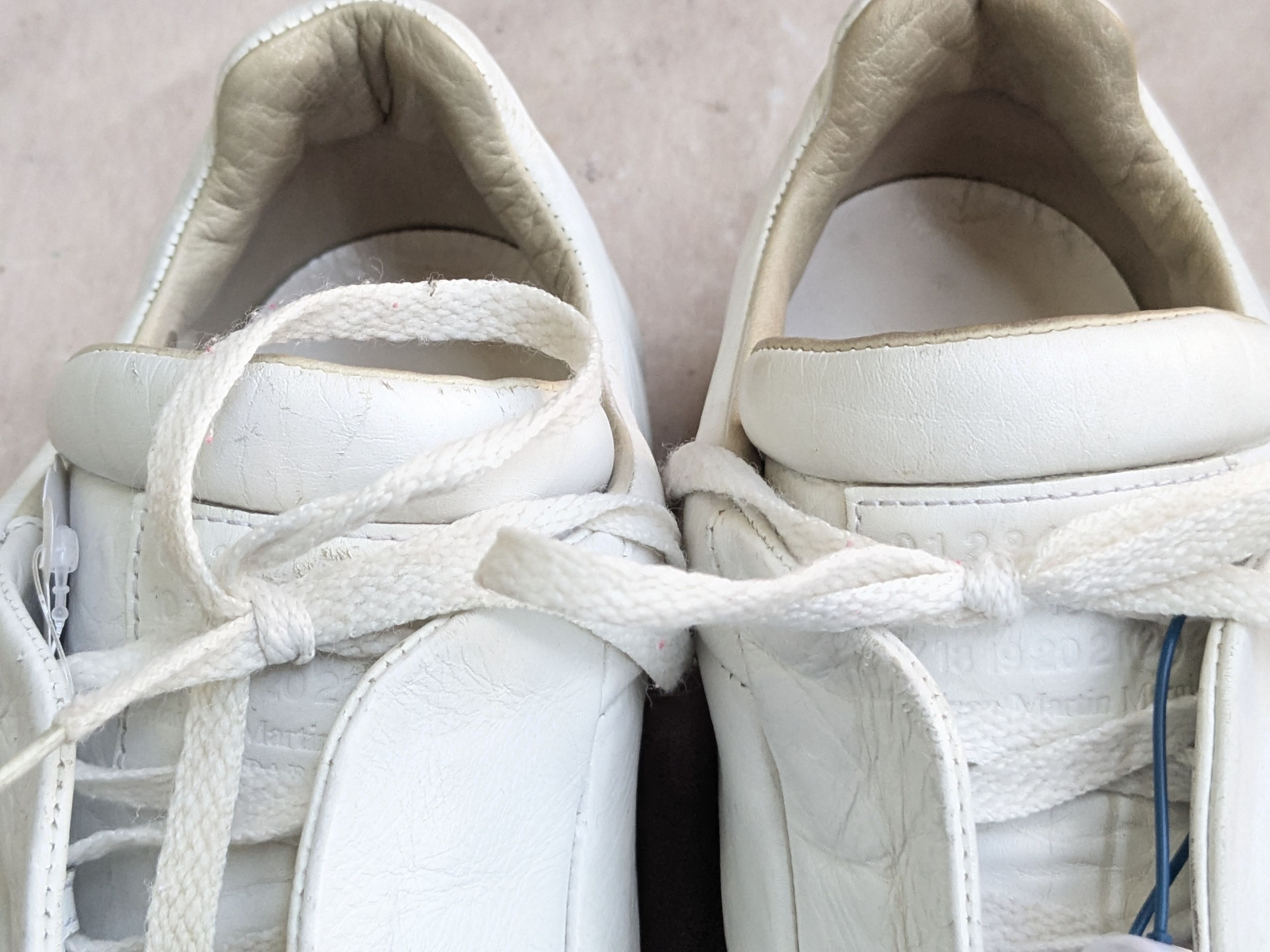 Maison Margiela Maison Margiela Future White 11 44 Low Tops Leather Size US 11 / EU 44 - 5 Thumbnail