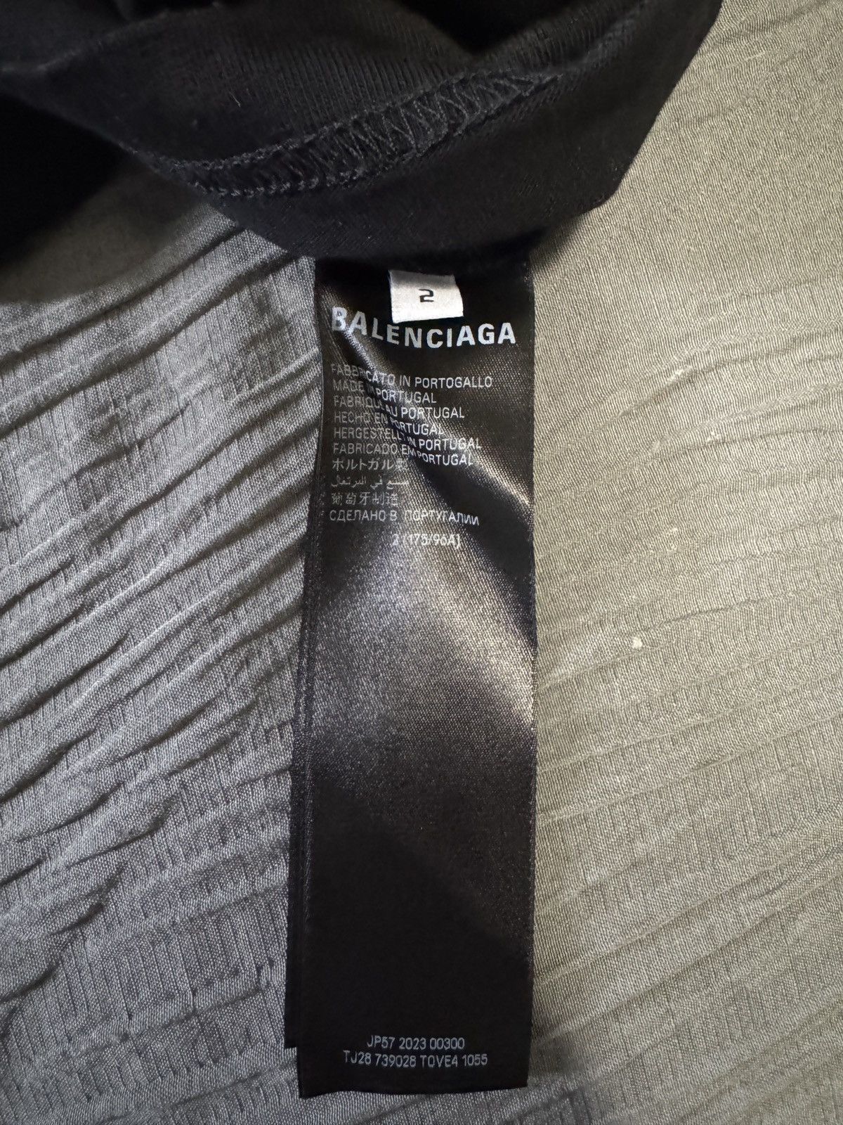 Balenciaga Balenciaga Paris Moon Short Sleeve Size US XL / EU 56 / 4 - 5 Thumbnail