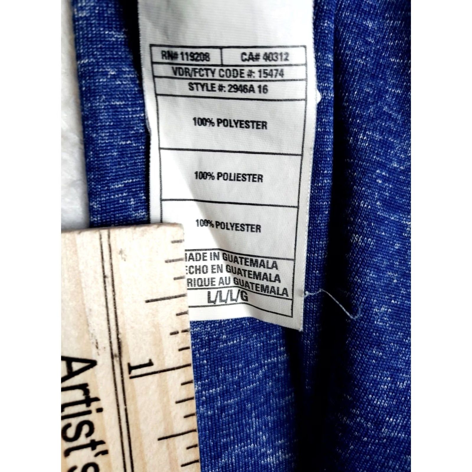 Adidas Adidas Men’s Blue Climacool Long Sleeve Shirt L Football Logo Performance Shirt Casual Active Mens L Blues Size US L / EU 52-54 / 3 - 4 Thumbnail