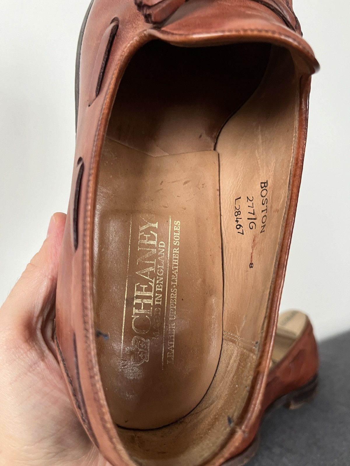 Cheaney Cheaney Boston Brown Made in England Loafers sz UK8 Size US 9 / EU 42 - 23 Thumbnail