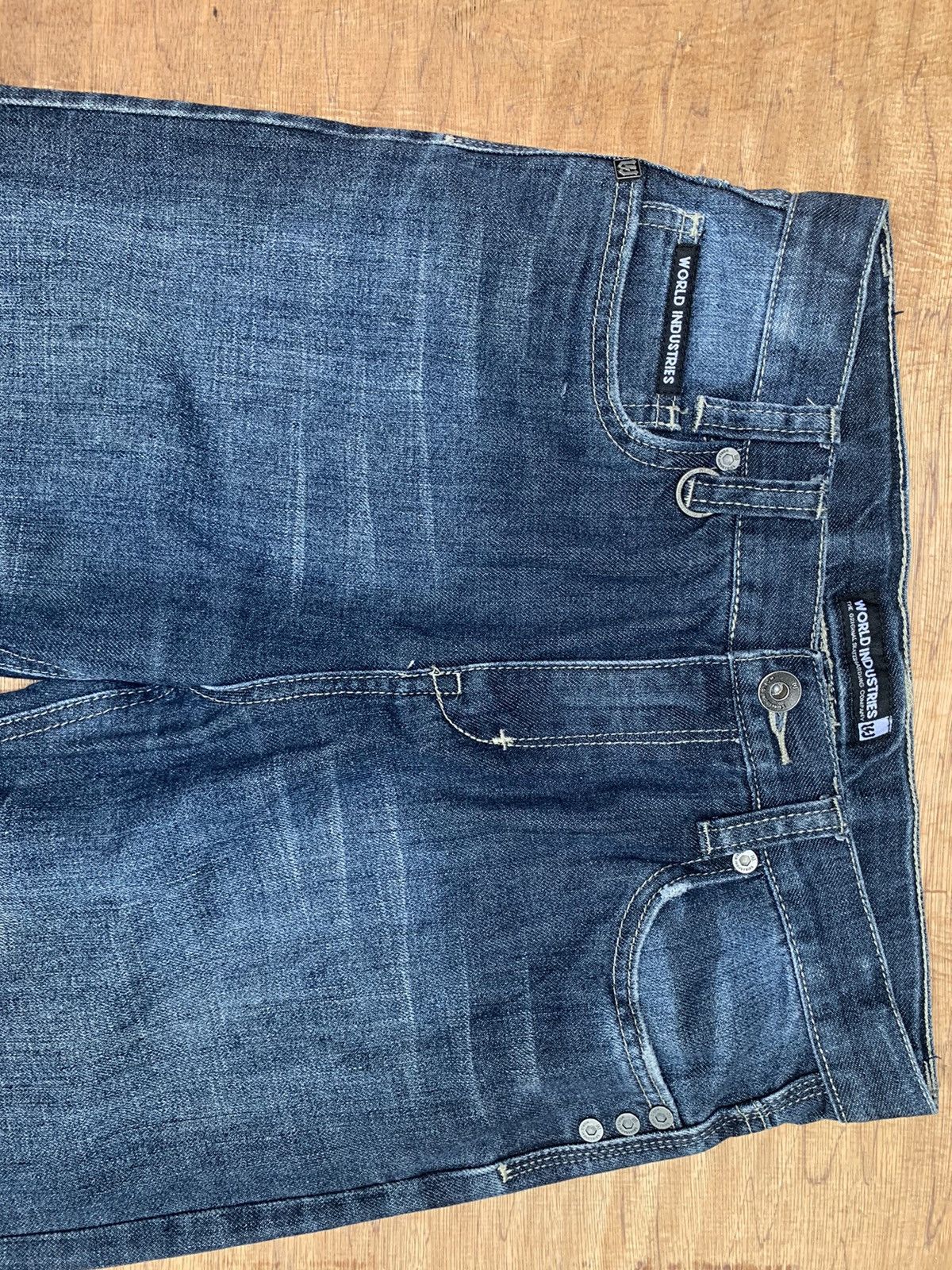 Hook-Ups World Industries Orignal Skateboarding Company Denim Pants Size US 28 / EU 44 - 16 Thumbnail