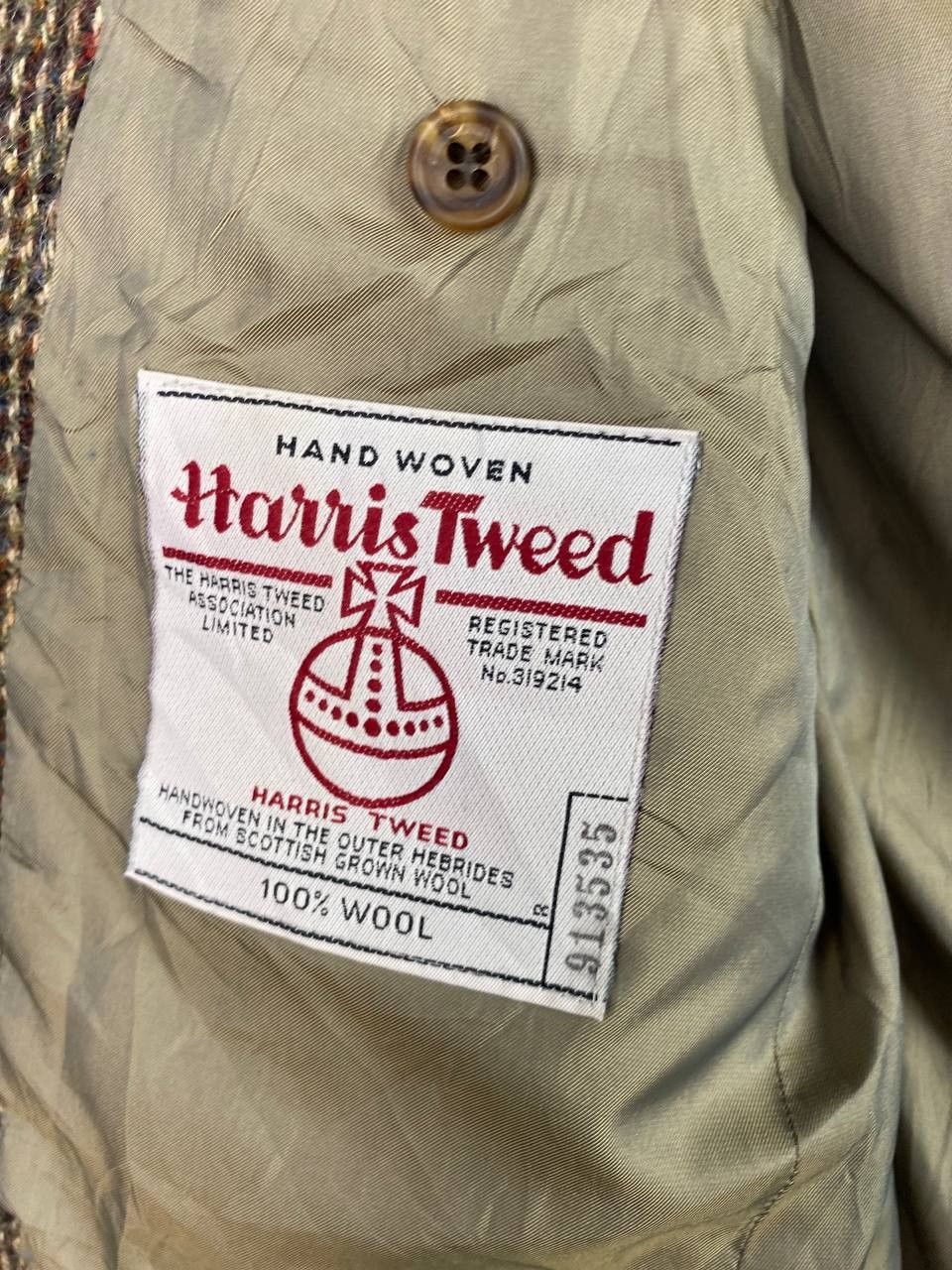 Harris Tweed harris tweed handwoven wool jacket nice design Size US M / EU 48-50 / 2 - 6 Thumbnail