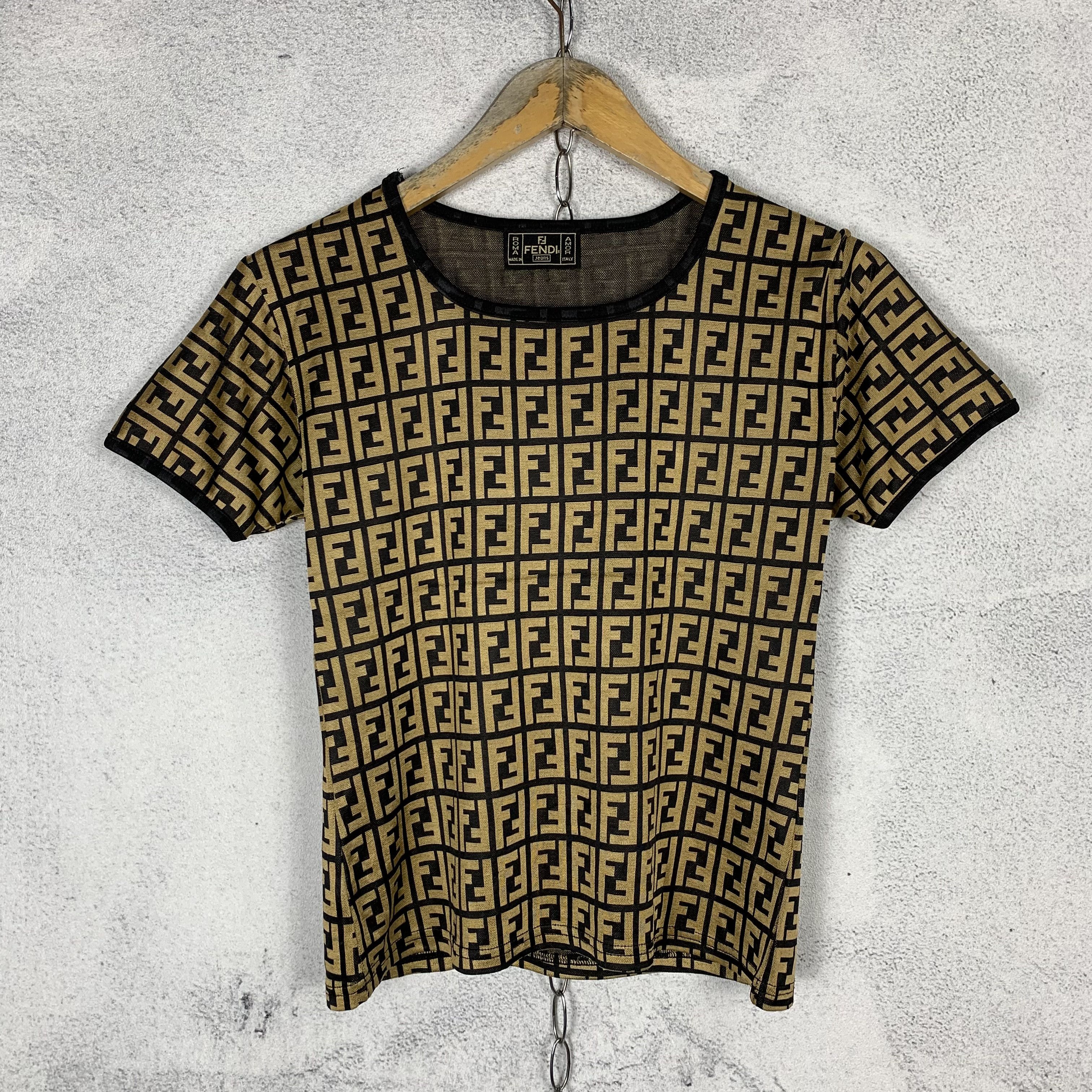 Fendi Vintage Fendi Monogram Top Size M / US 6-8 / IT 42-44 - 1 Thumbnail