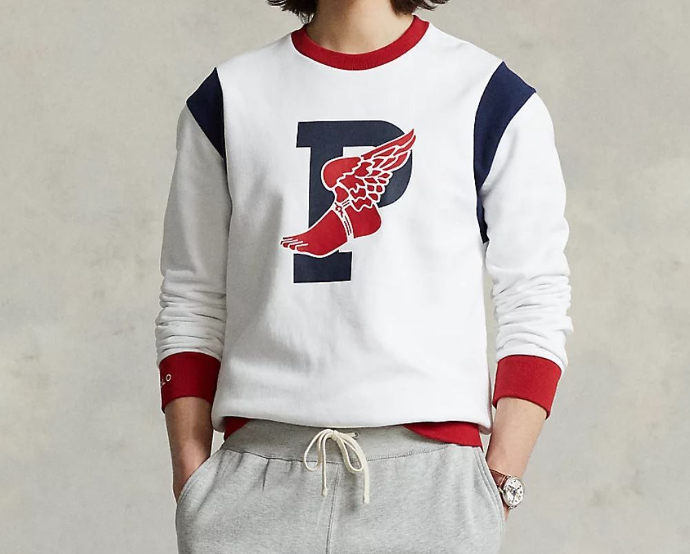 Polo Ralph Lauren Polo Ralph Lauren P-wing Sweatshirt Larg Size US L / EU 52-54 / 3 - 6 Thumbnail