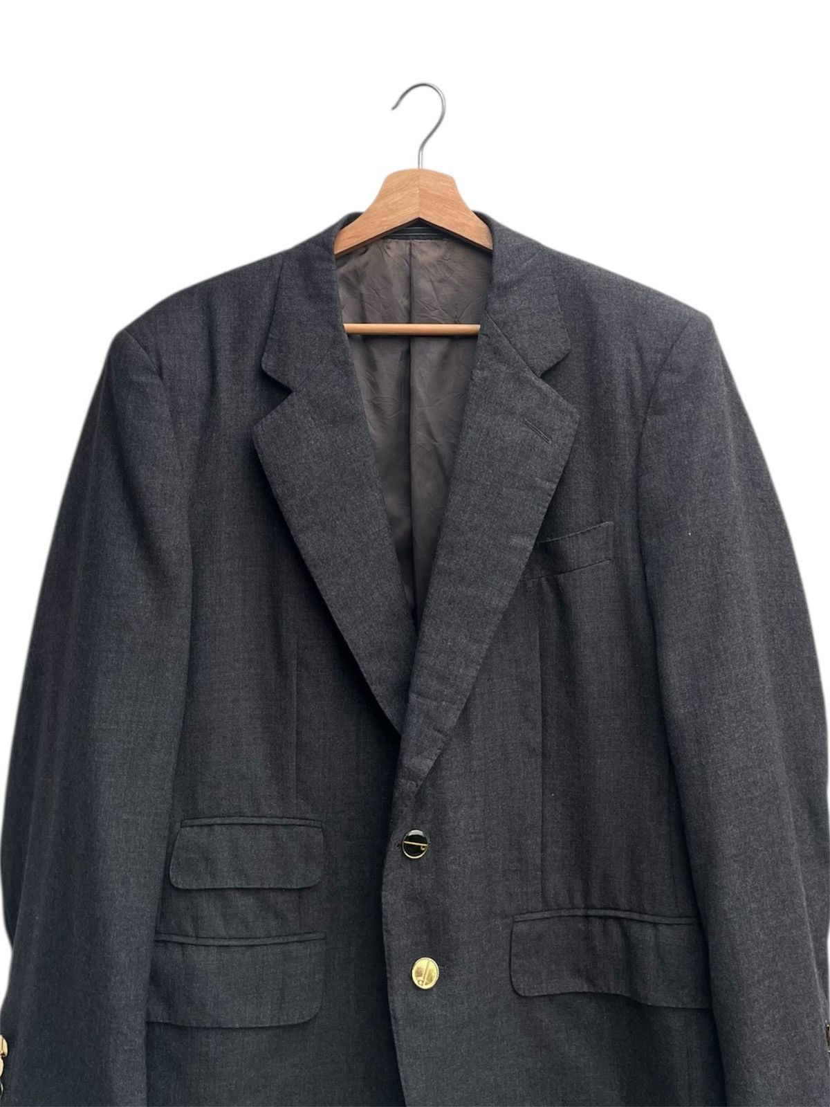 Alfred Dunhill Dunhill Wool Tailored Blazer Made in Italy Size US M / EU 48-50 / 2 - 6 Thumbnail