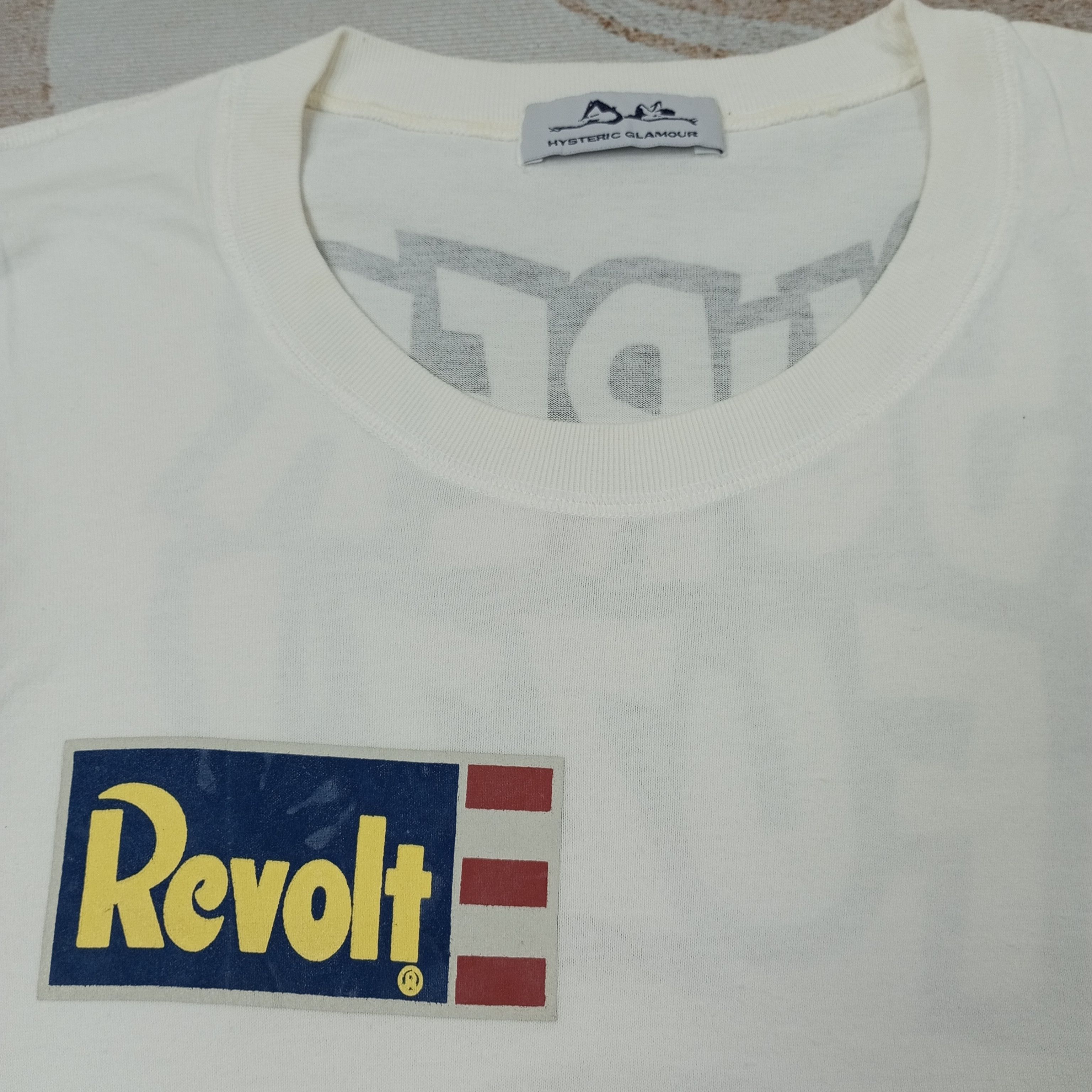 Hysteric Glamour Hysteric Glamour Japanese Brand Custom Tshirt c239n37 Size US XS / EU 42 / 0 - 4 Thumbnail