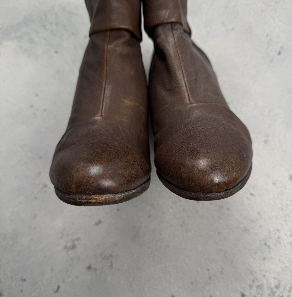 Rag & Bone Rag & Bone Leather Ankle Boots Stacked Heel Back Zip EU38 Size US 8 / IT 38 - 4 Thumbnail