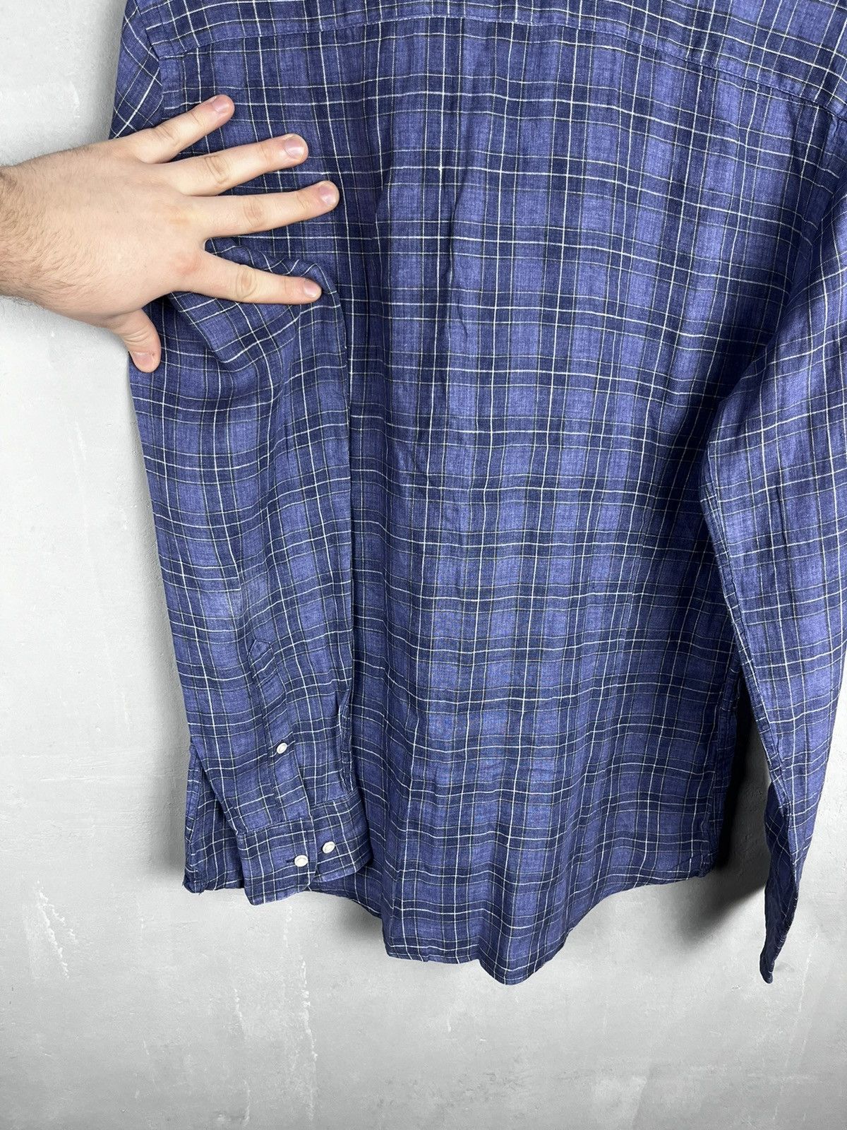 Hackett Hackett London linen shirt Size US S / EU 44-46 / 1 - 7 Thumbnail