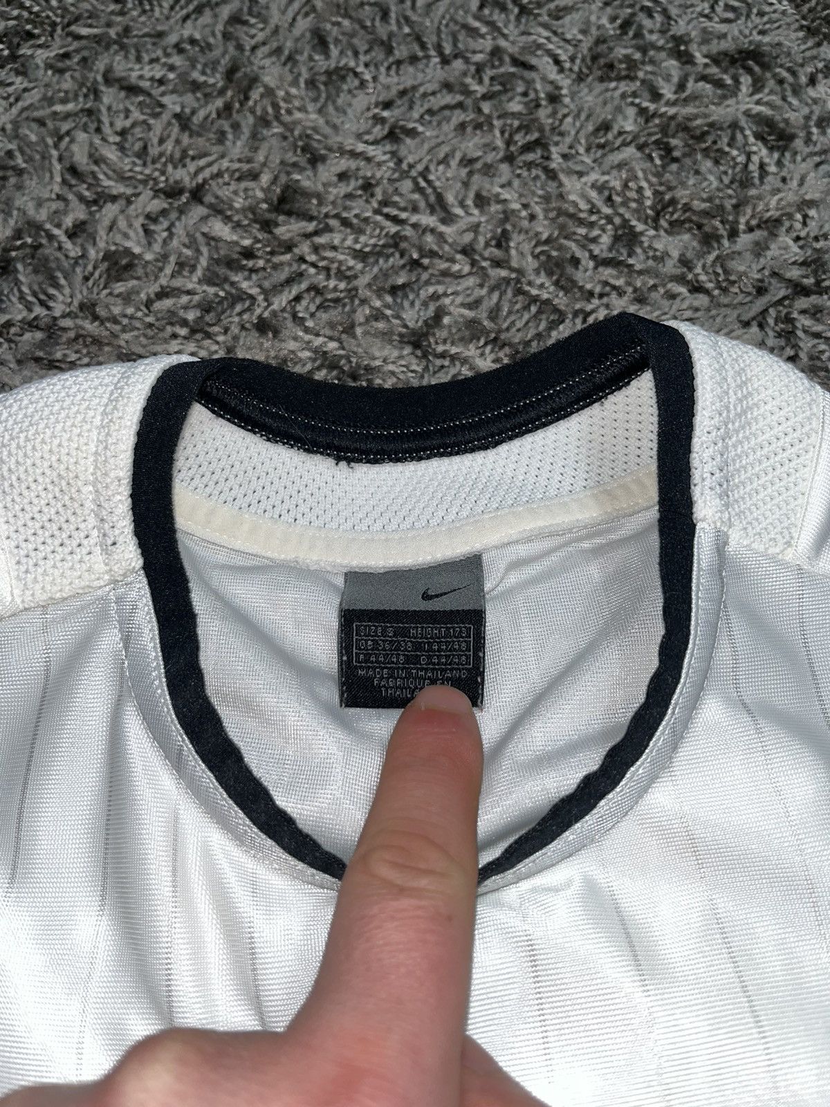 Nike NIKE VINTAGE Y2K DRILL TRIKOT TEMPLATE SOCCER JERSEY Size US S / EU 44-46 / 1 - 3 Thumbnail