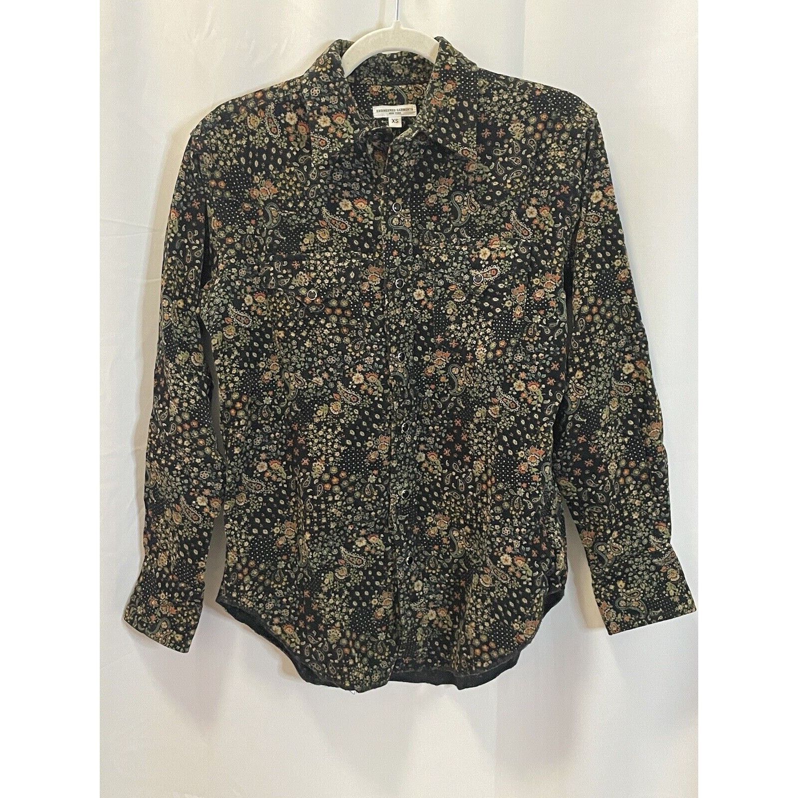 Engineered Garments Engineered Garments Paisley Button Down Shirt Size XS Size US XS / EU 42 / 0 - 1 Thumbnail