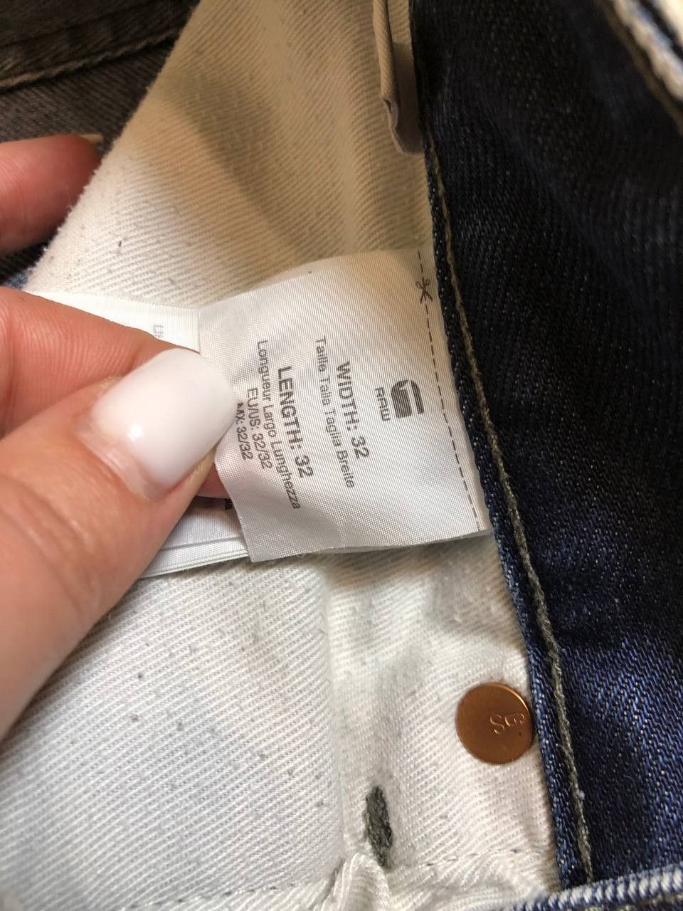 G-Star G-STAR RAW 3301 Slim Pants Jeans Distressed Faded Size US 32 / EU 48 - 2 Thumbnail