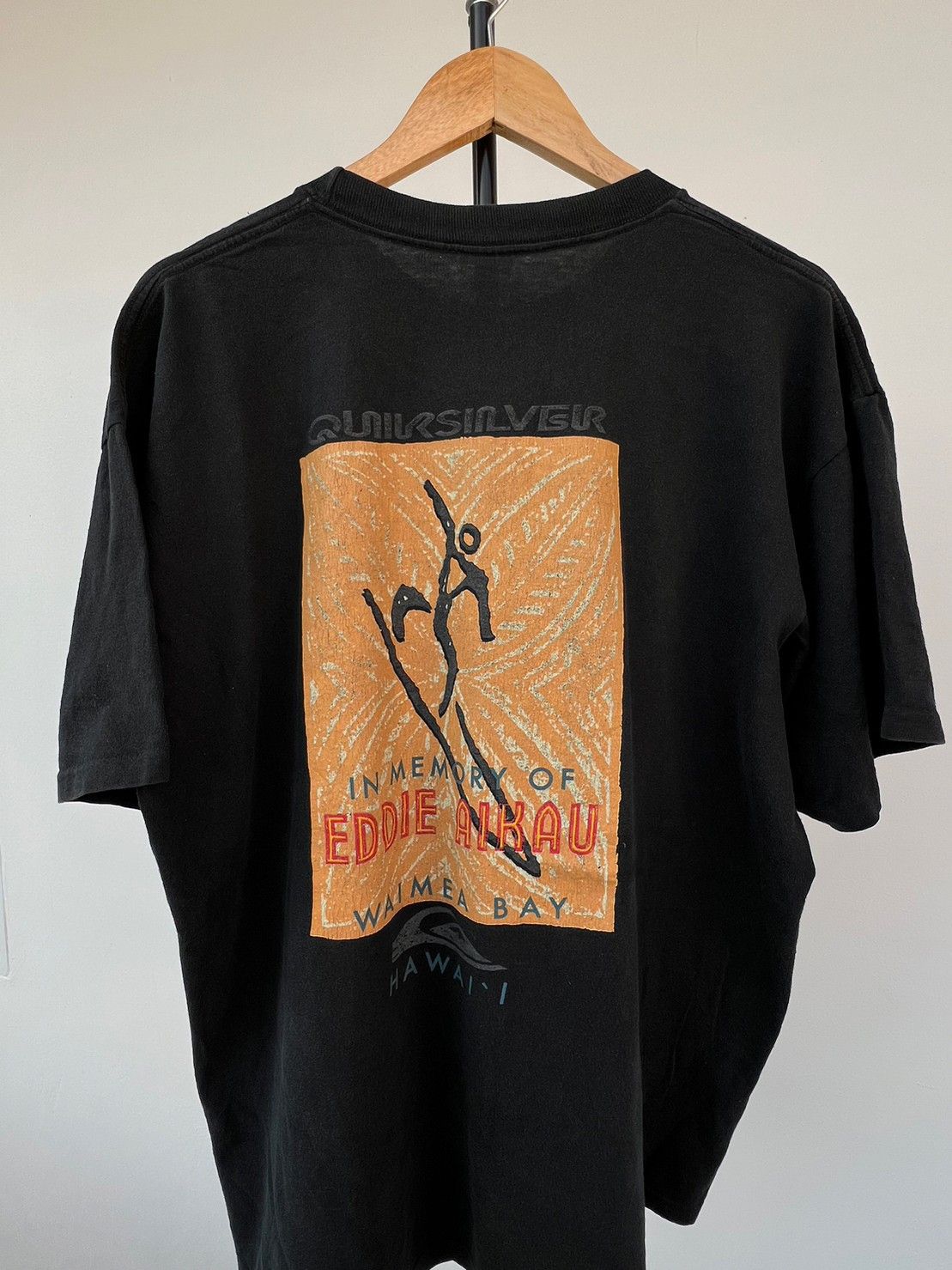 Vintage 90's Quiksilver shirt Surfing Hawaii Eddie Aikau
