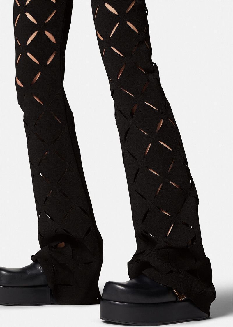 Versace o1y0226 Sweatpant in Black Size 27" / US 4 / IT 40 - 4 Thumbnail