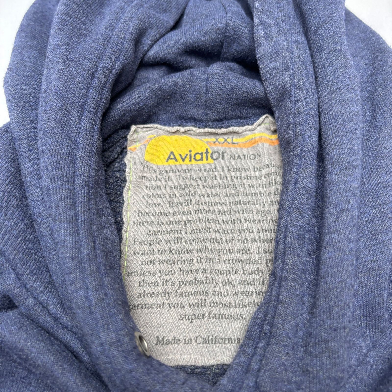 Aviator Nation Aviator Nation Venice CA Logo Hoodie Oversized Men's 2XL Size US XXL / EU 58 / 5 - 4 Thumbnail