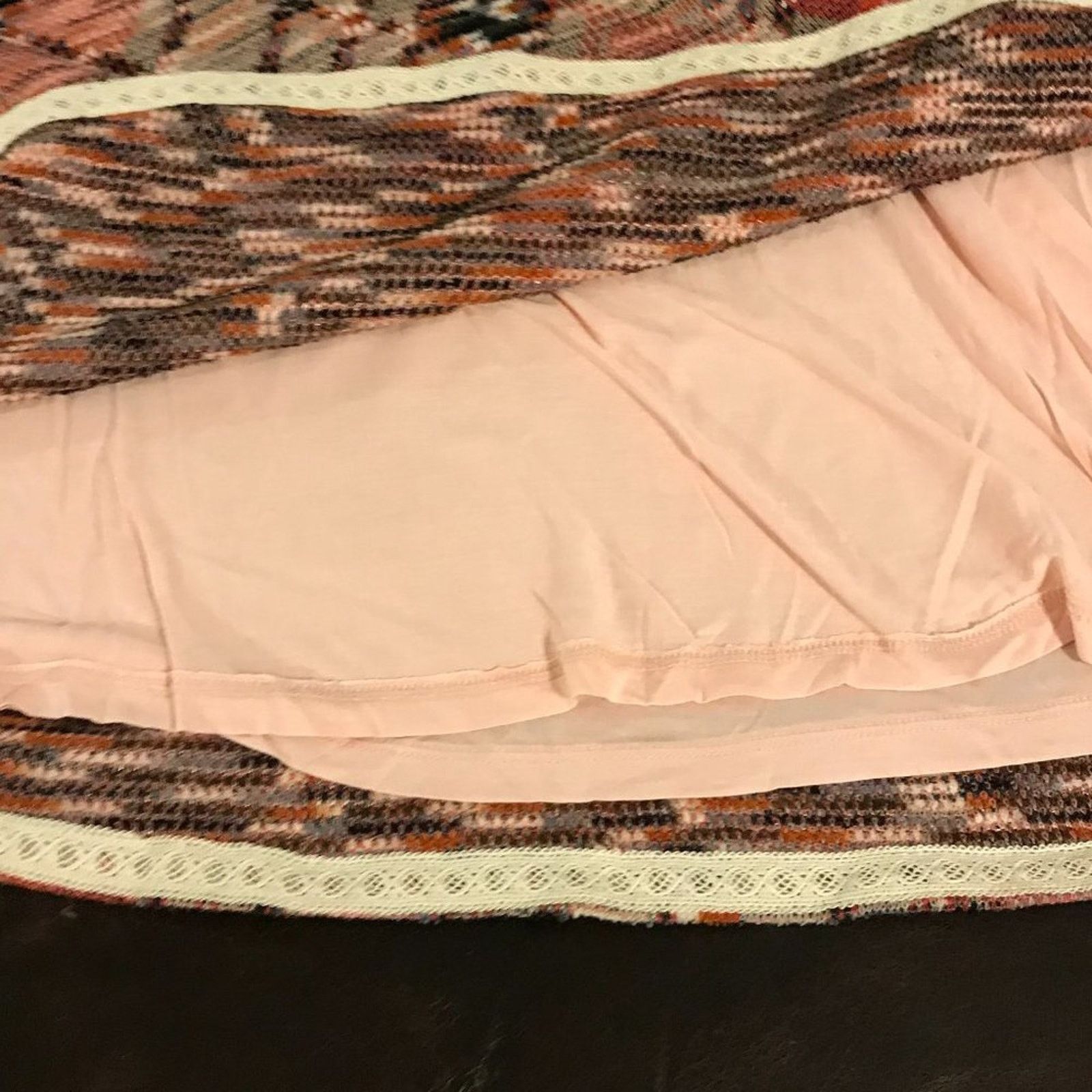Anthropologie Anthropologie MAEVE Plaid Argyle Erina Knit Swing Dress LP Size L / US 10 / IT 46 - 8 Thumbnail