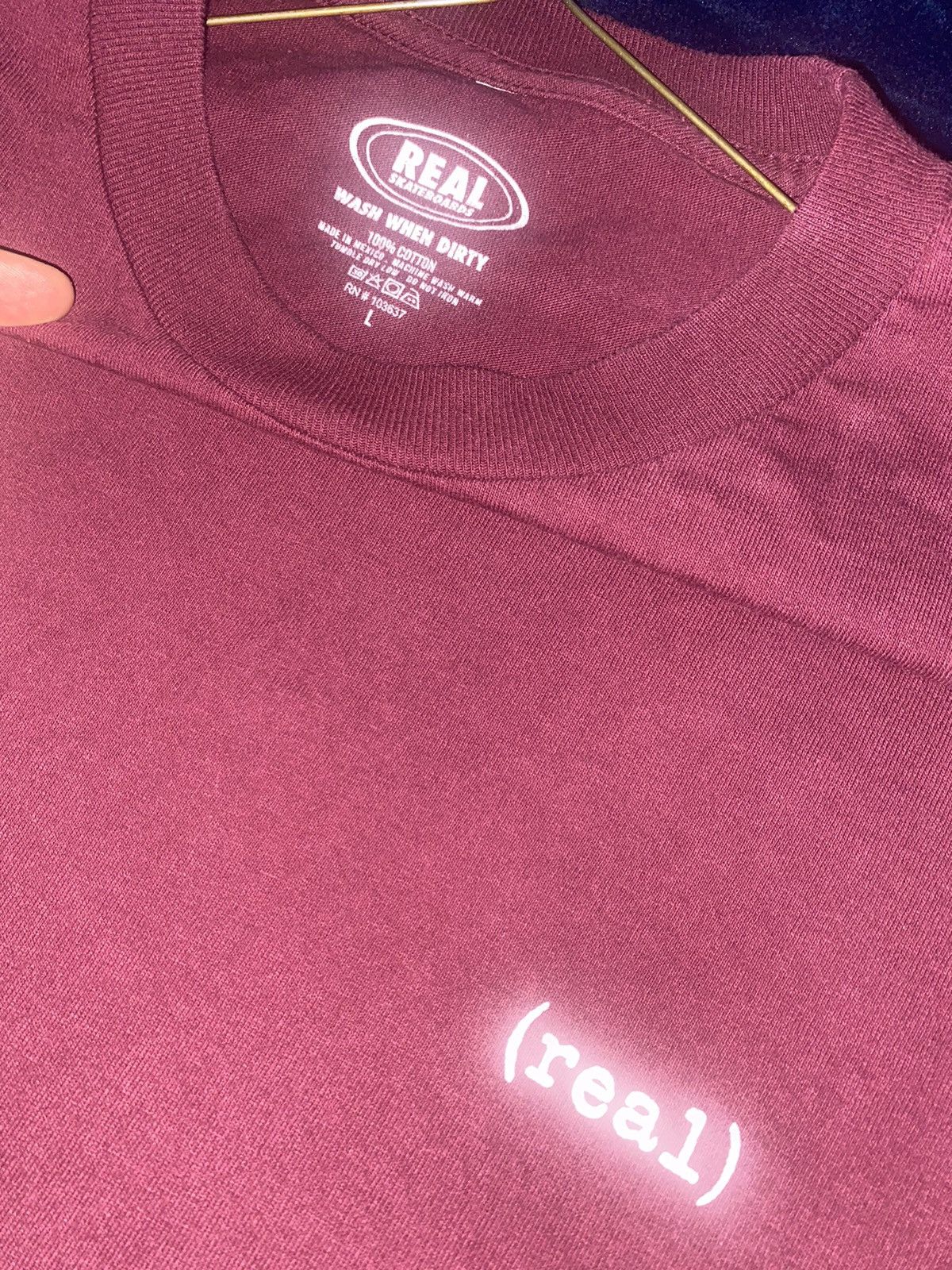 Other Real Skateboards Tee Size US L / EU 52-54 / 3 - 3 Thumbnail