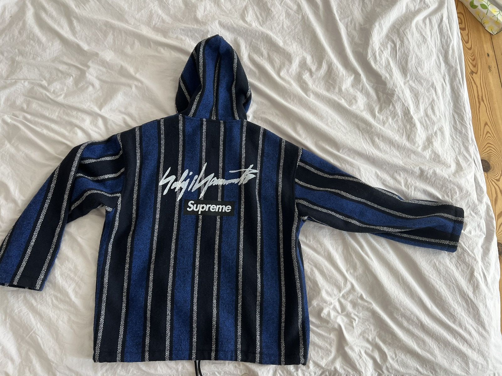 Supreme × Yohji Yamamoto Supreme Yohji Yamamoto Baja Hoodie BNWT - Large Size US L / EU 52-54 / 3 - 5 Thumbnail